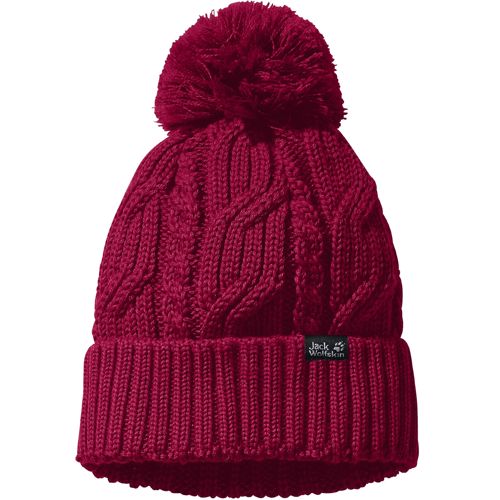Jack Wolfskin Unisex Stormlock Windproof Fleece Lined Bobble Hat - Image 3
