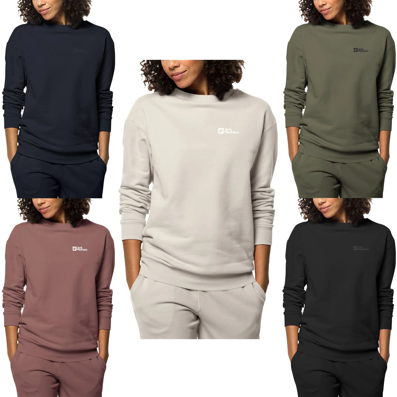 Jack Wolfskin Womens Essential Sweatshirt