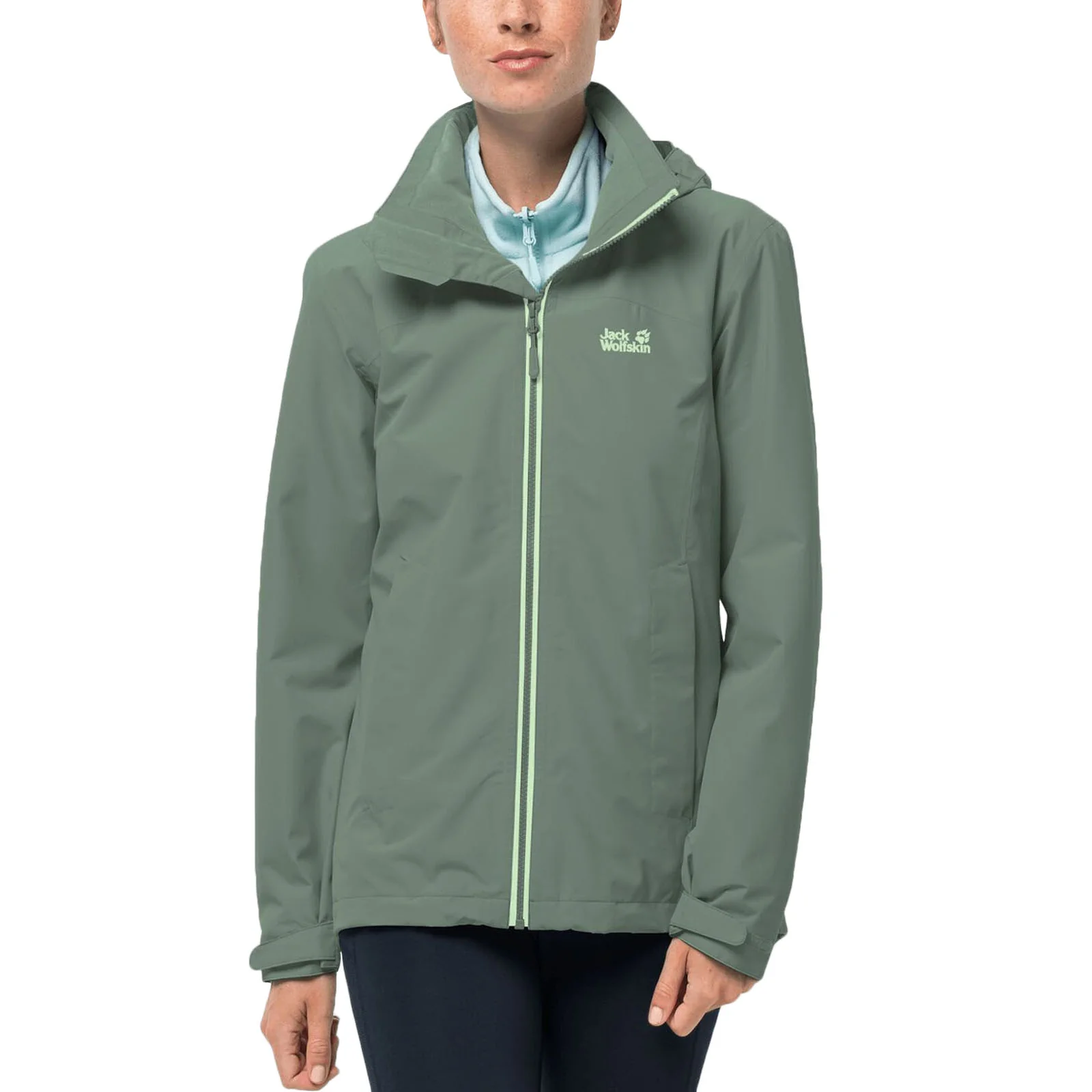 Jack Wolfskin Womens Evandale Hardshell Waterproof Jacket - Image 3