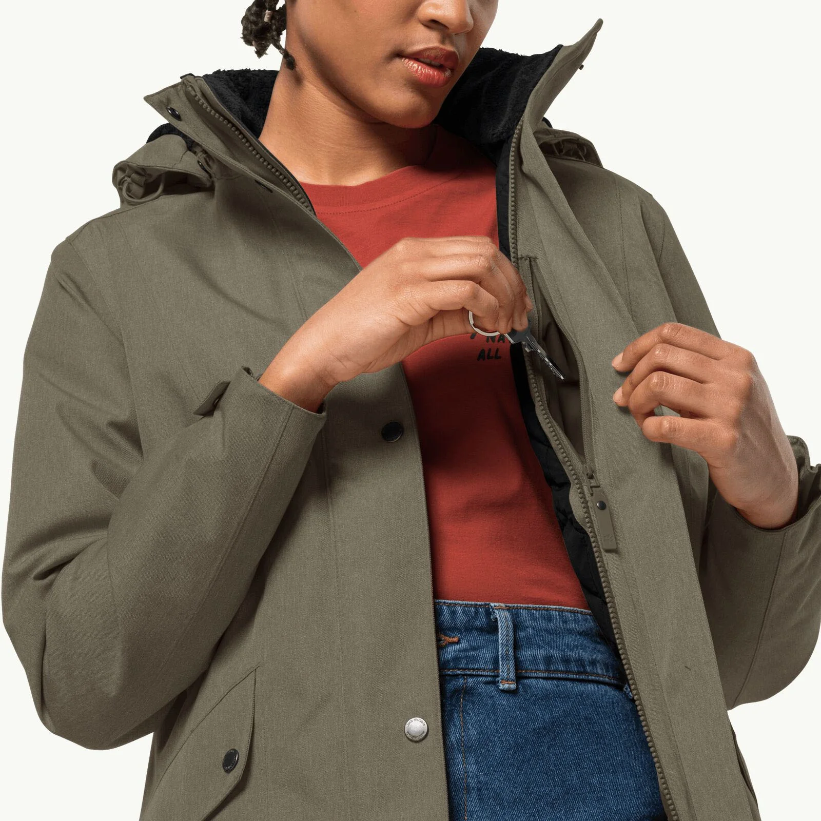 Jack Wolfskin Womens Park Avenue Waterproof Insulated Jacket - Image 12