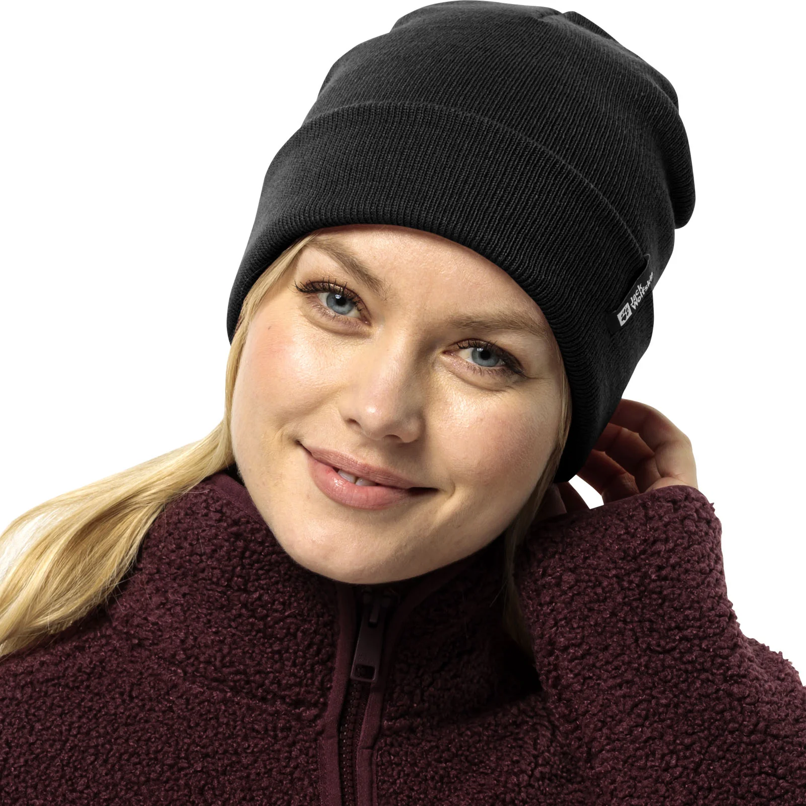 Jack Wolfskin Womens Rib Cuffed Beanie Hat - Image 6