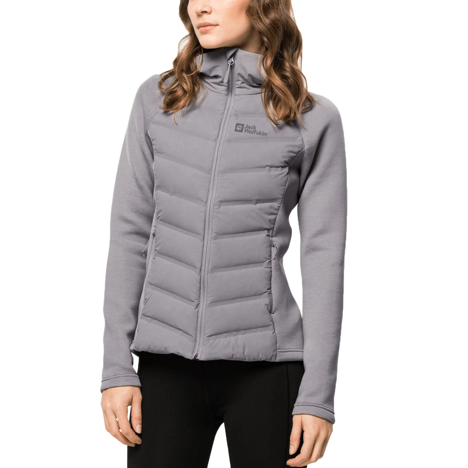 Jack Wolfskin Womens Tasman Hybrid Down Jacket - Image 3