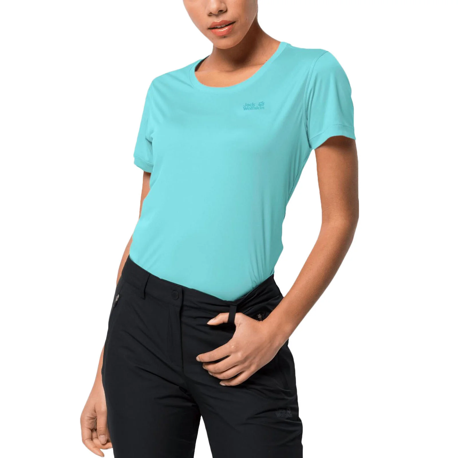 Jack Wolfskin Womens Tech Short Sleeve Quick Dry T-Shirt - Image 7