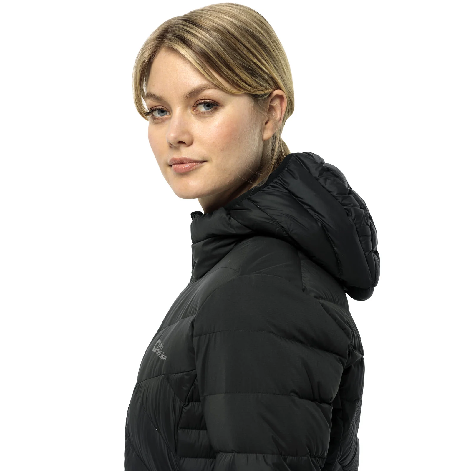 Jack Wolfskin Womens Tundra Down Padded Jacket - Black - L - Image 3