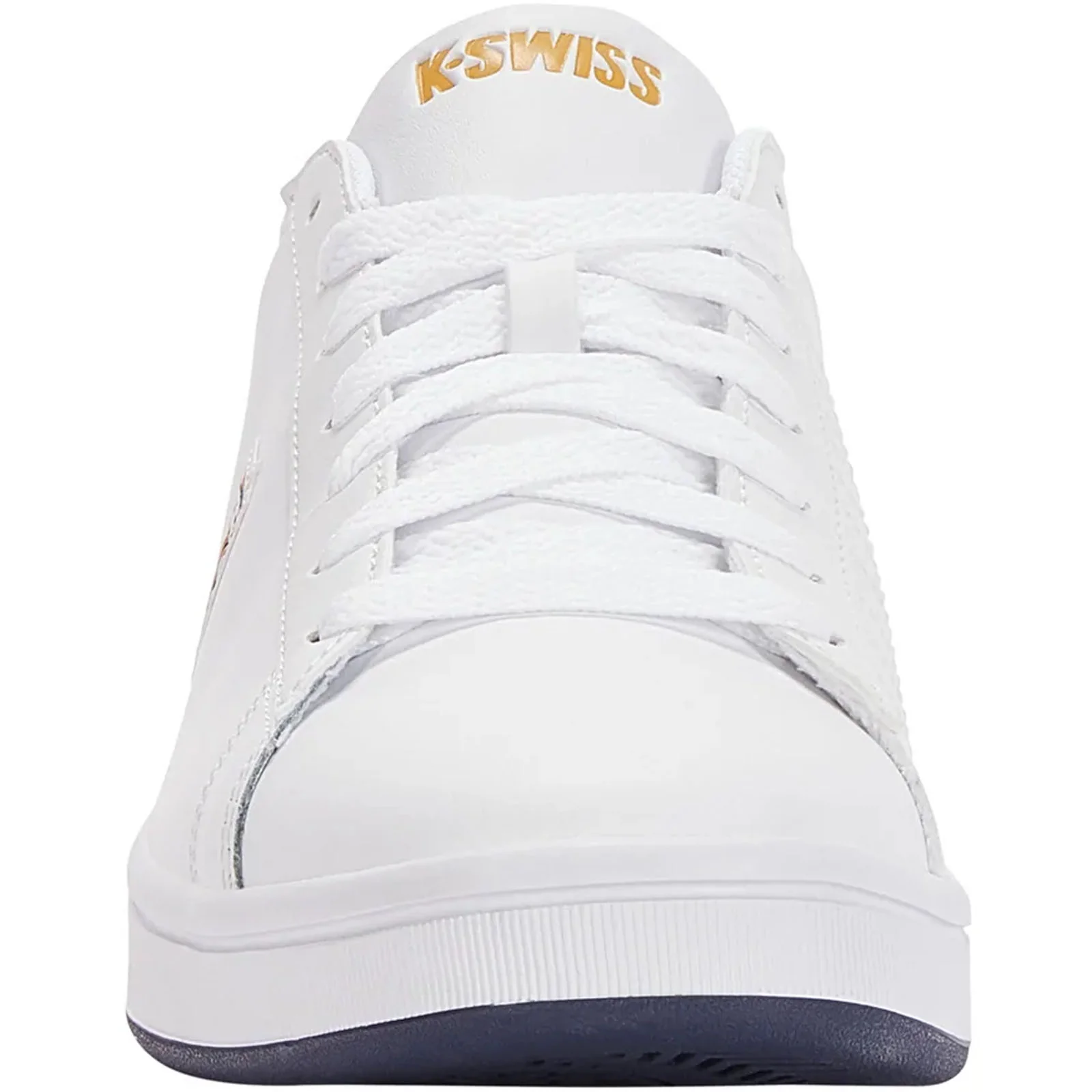 K-Swiss Mens Court Shield Leather Retro Trainers - Image 11
