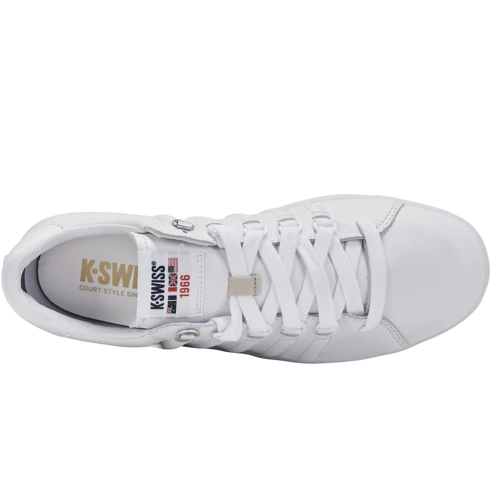 K-Swiss Mens Lozan II Leather Retro Trainers - Image 7