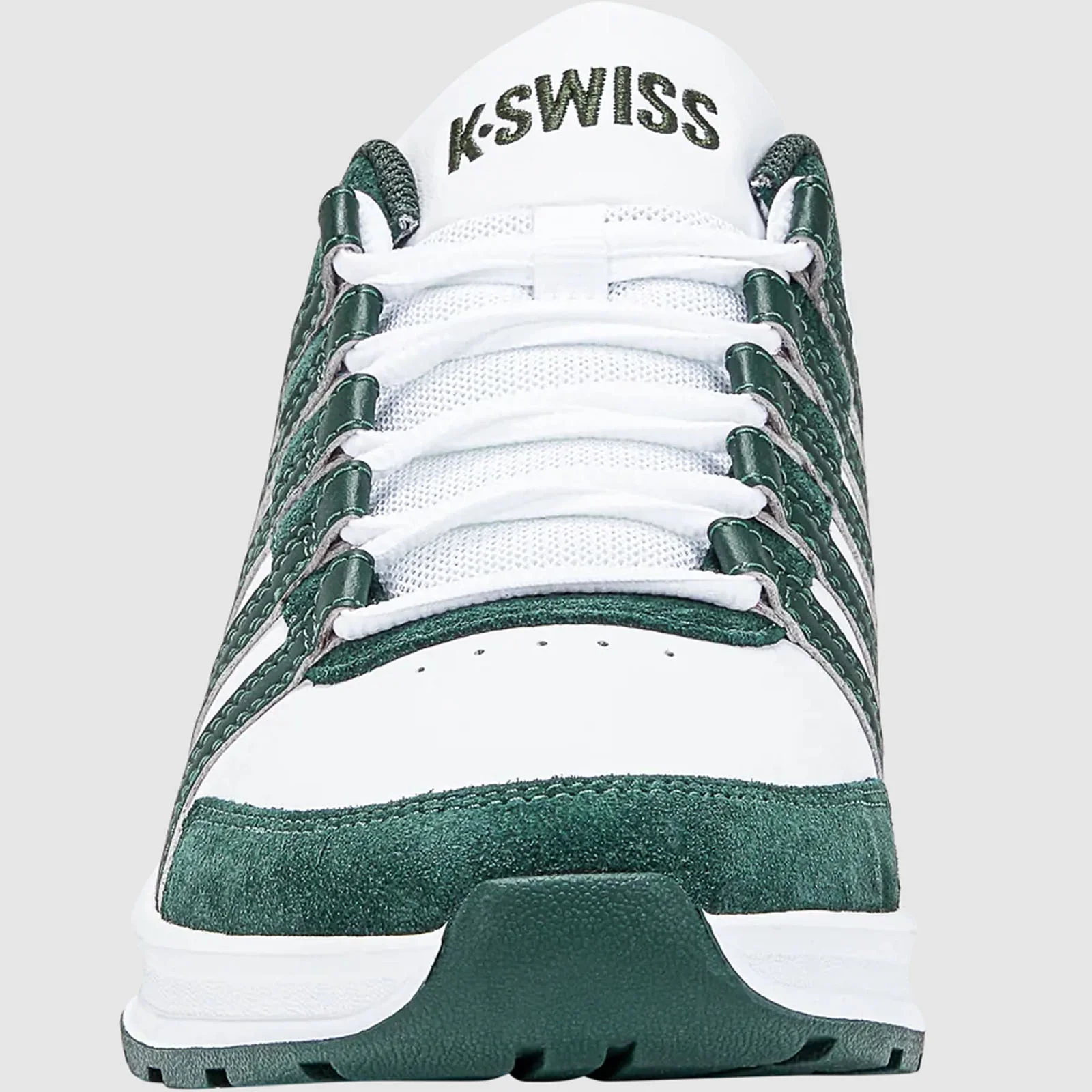 K-Swiss Mens Vista Low Rise Leather Suede Trainers - Image 16