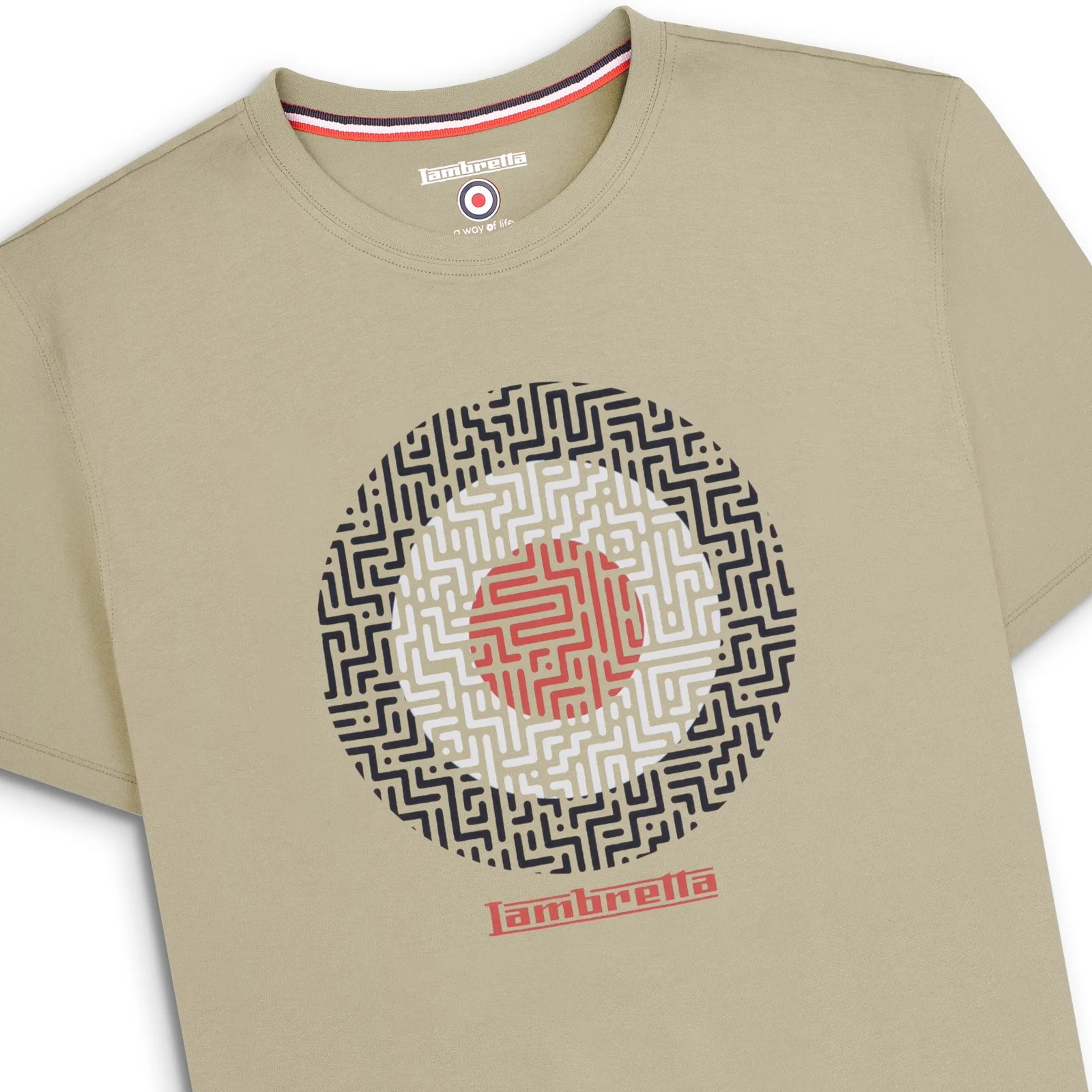 Lambretta Geo Target Logo T-Shirt - Image 14