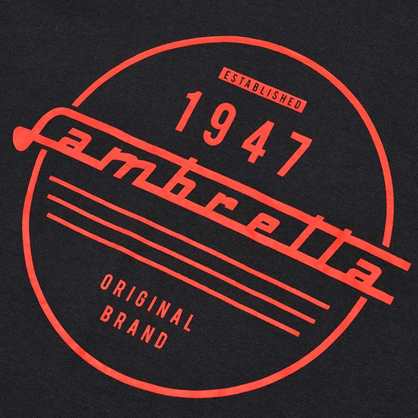 Lambretta Mens 47 Script Graphic T-Shirt - Navy - Image 2