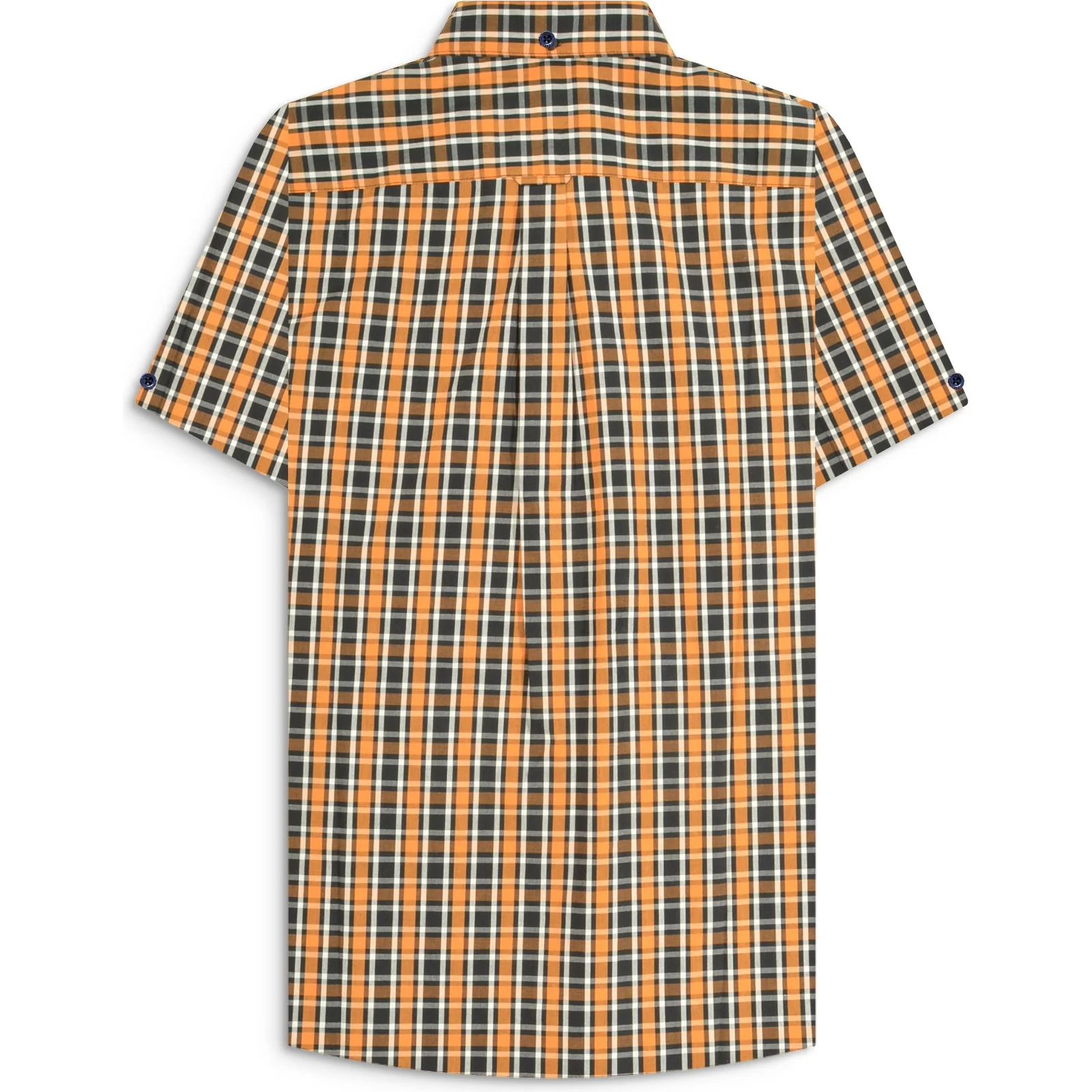 Lambretta Mens Check Short Sleeve Shirt - Image 2