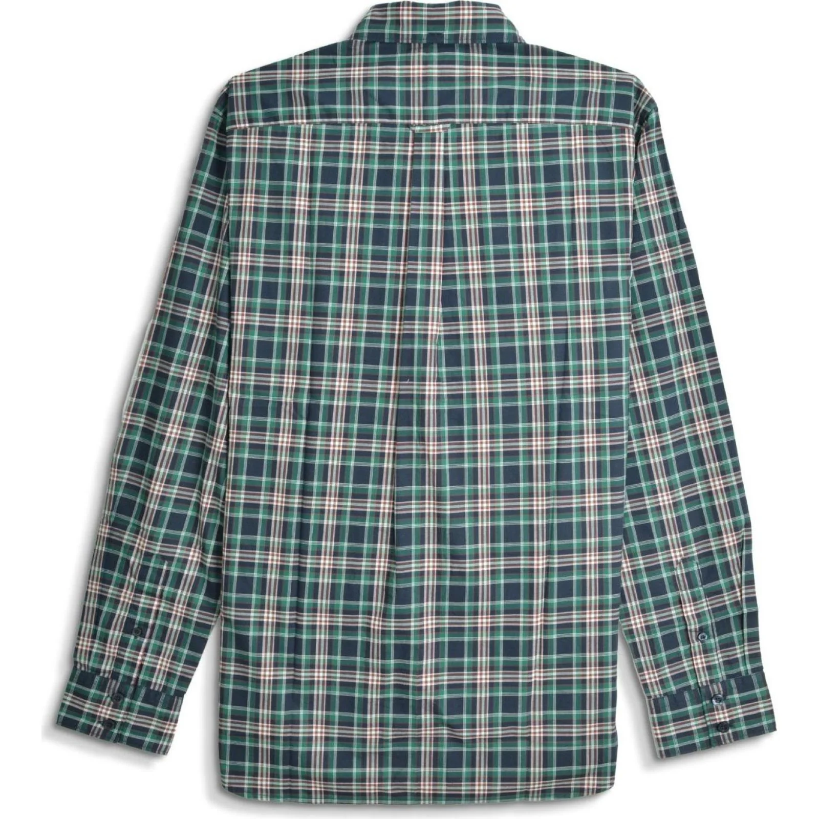 Lambretta Mens Checked Long Sleeve Shirt - Image 2