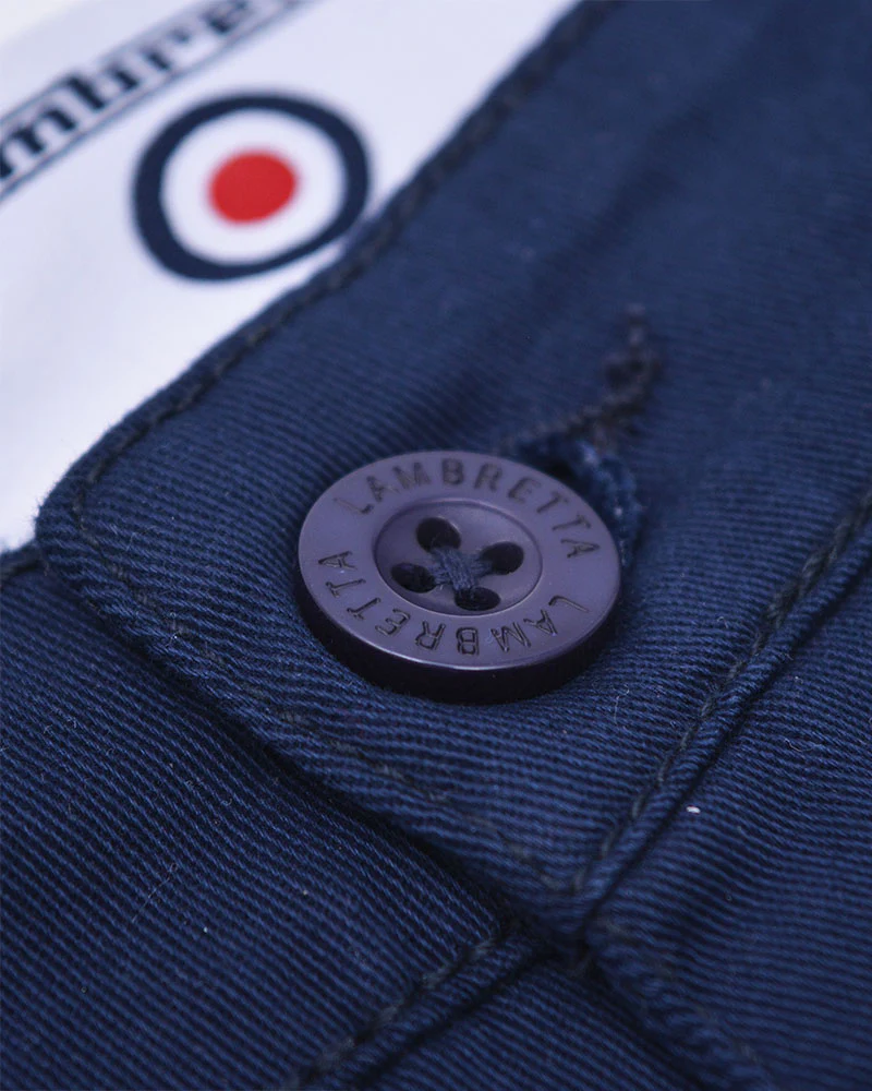 Lambretta Mens Chinos Chino Shorts - Image 8