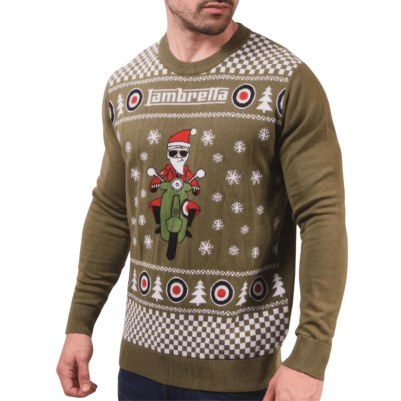 Lambretta Mens Christmas Jumper - Image 3