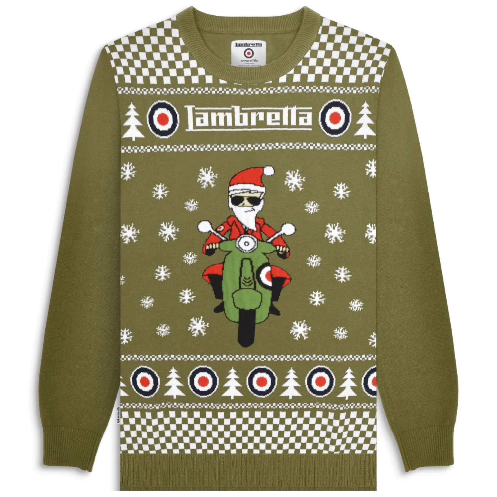 Lambretta Mens Christmas Jumper - Image 6