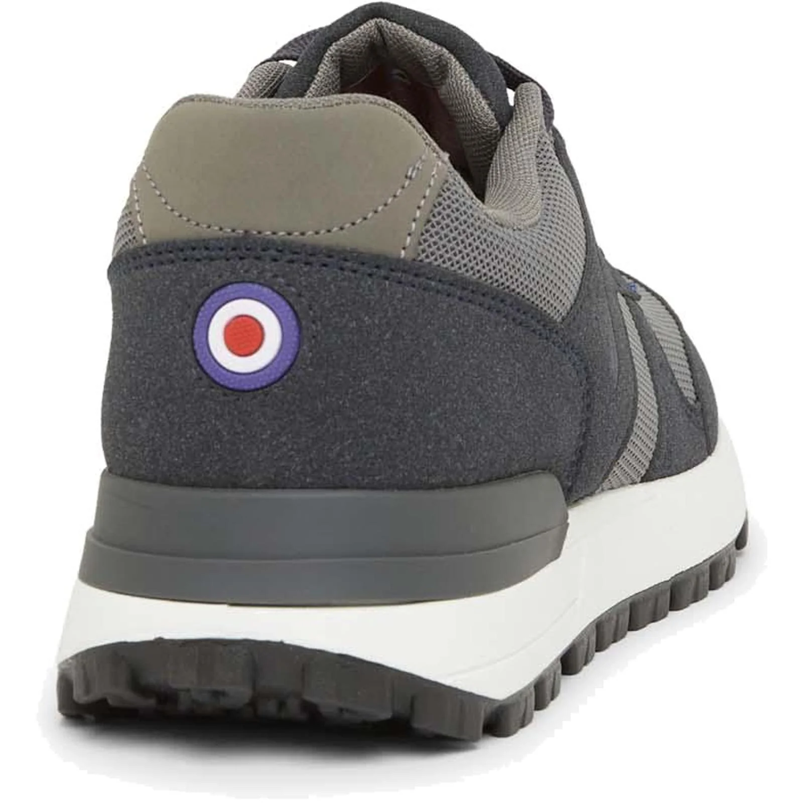 Lambretta Mens Echo 2 Lace Up Sporty Retro Trainers - Image 20
