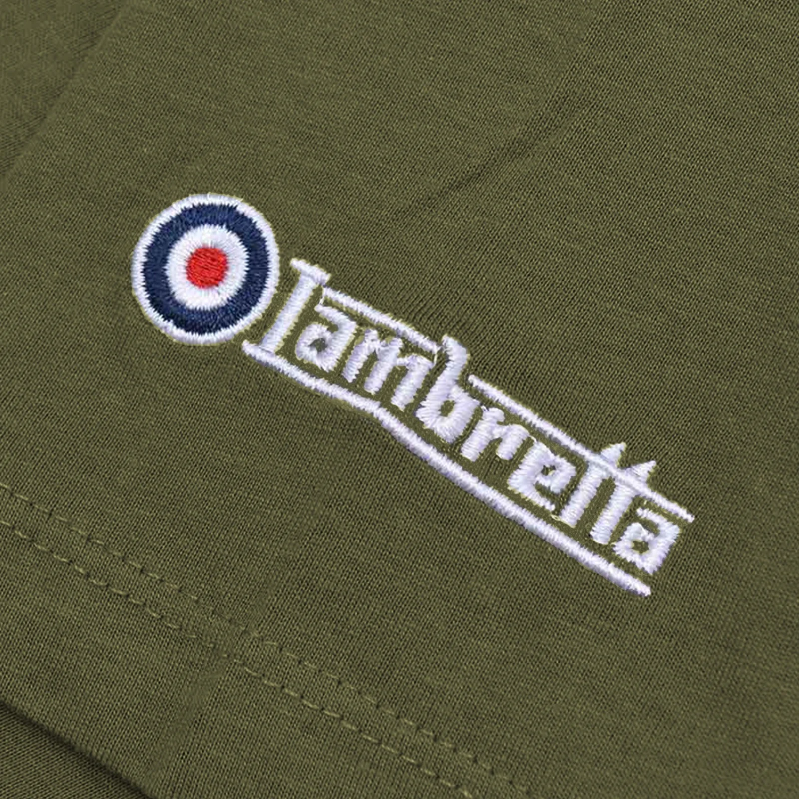 Lambretta Mens Fade Racing Stripe Short Sleeve T-Shirt - Image 35
