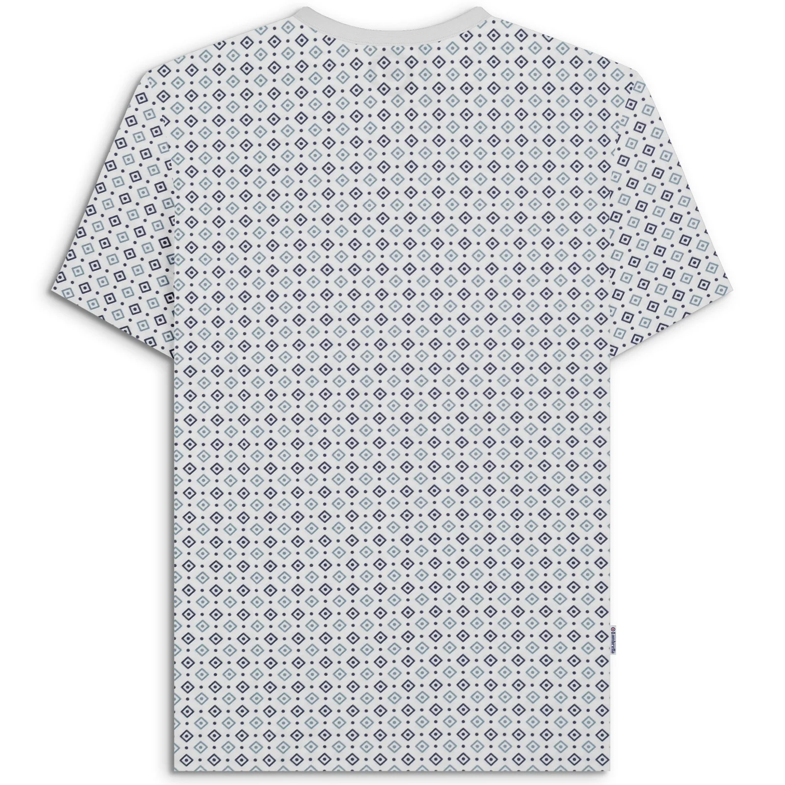 Lambretta Mens Geo AOP Crew Neck T-Shirt - Image 13