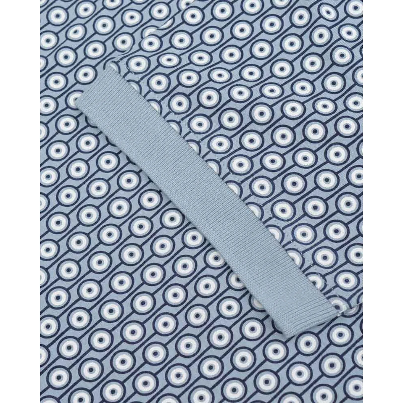 Lambretta Mens Geo Roundel Short Sleeve Polo Shirt - Image 14