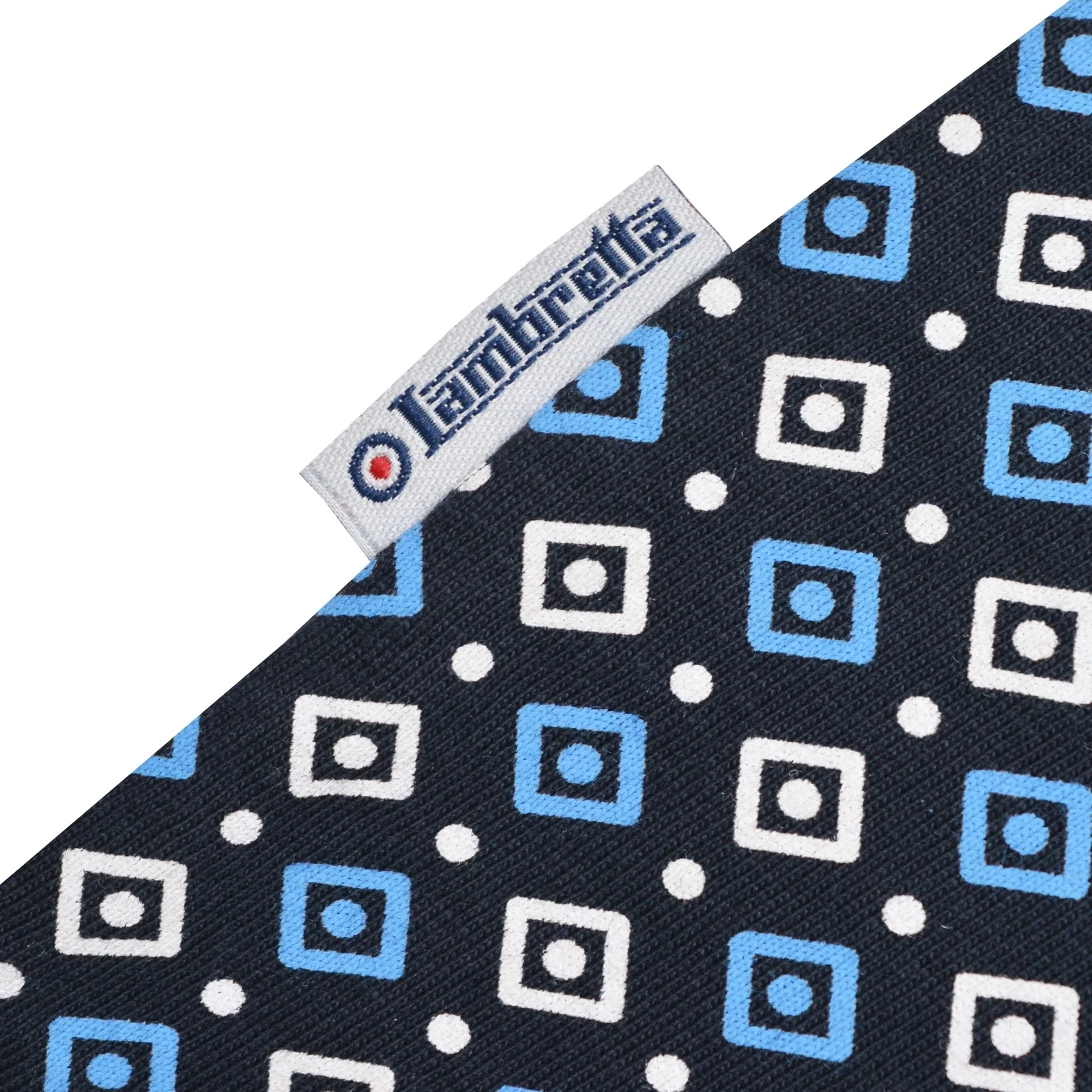 Lambretta Mens Geometric Allover Print Polo Shirt - Image 46