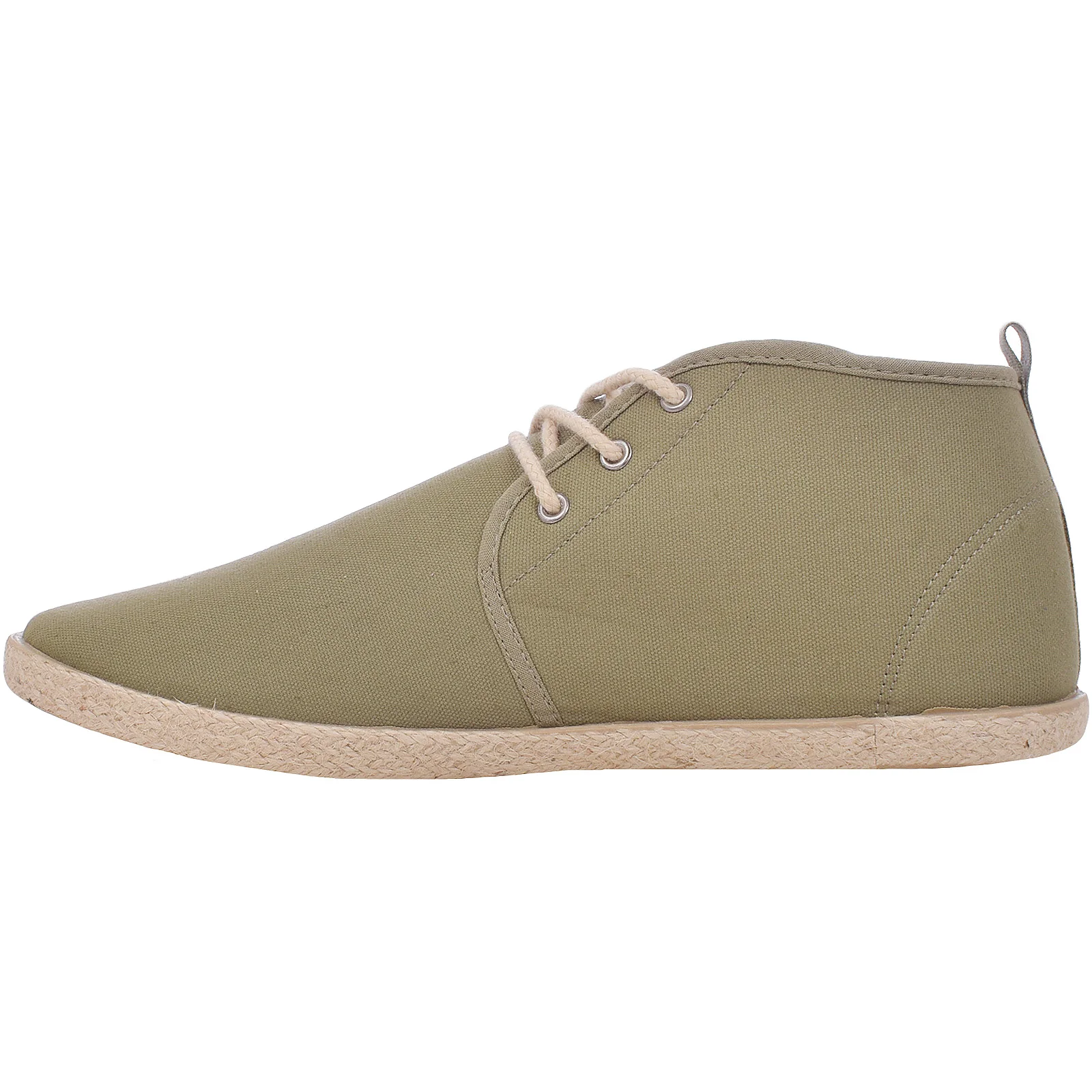 Lambretta Mens Gobi Chukka Desert Boots - Khaki - Image 2