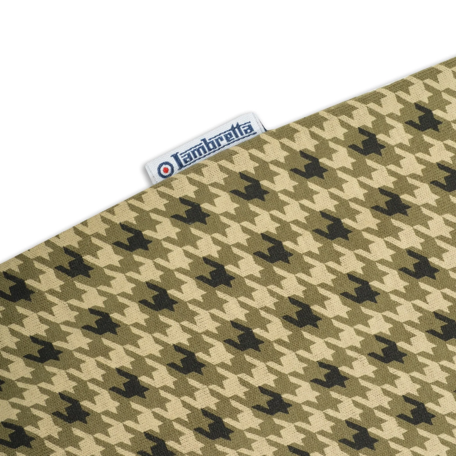 Lambretta Mens Houndstooth Short Sleeve Polo Shirt - Image 39
