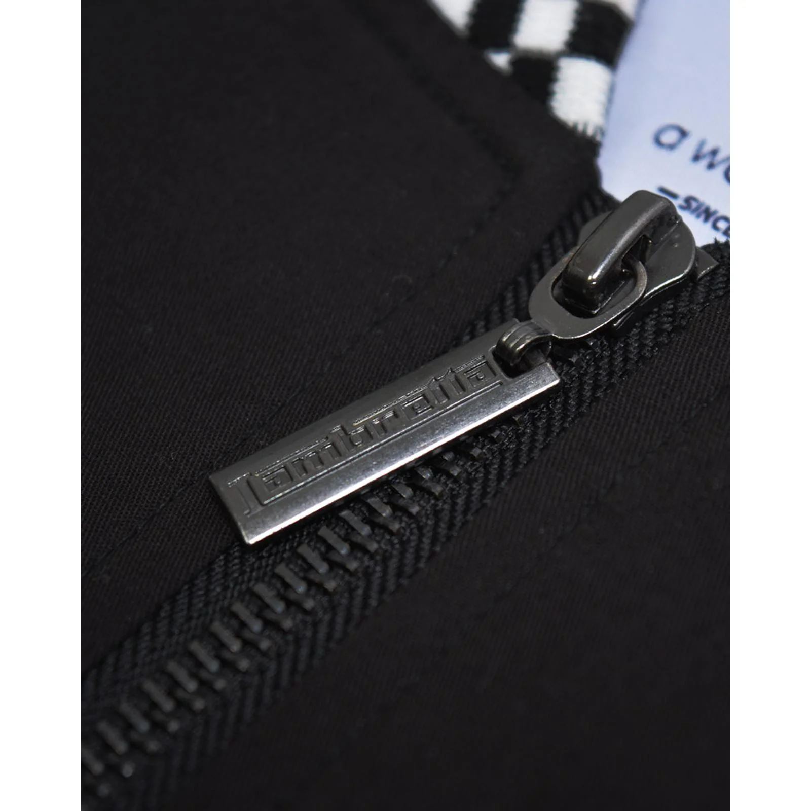 Lambretta Mens Two Tone Check Bomber Jacket - Image 6