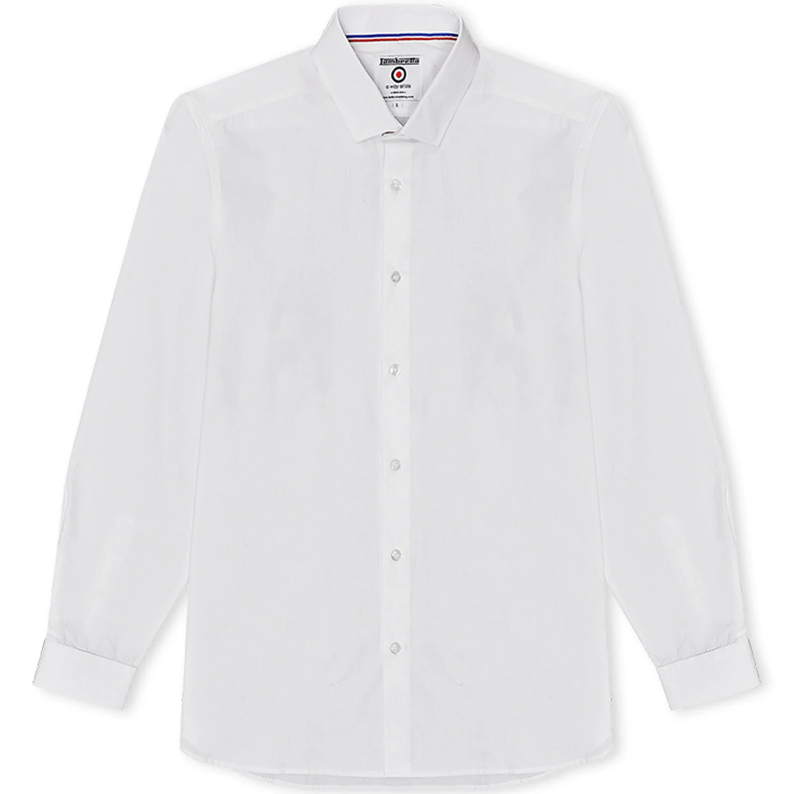 Lambretta Mens Long Sleeve Formal Smart Shirt - Image 5