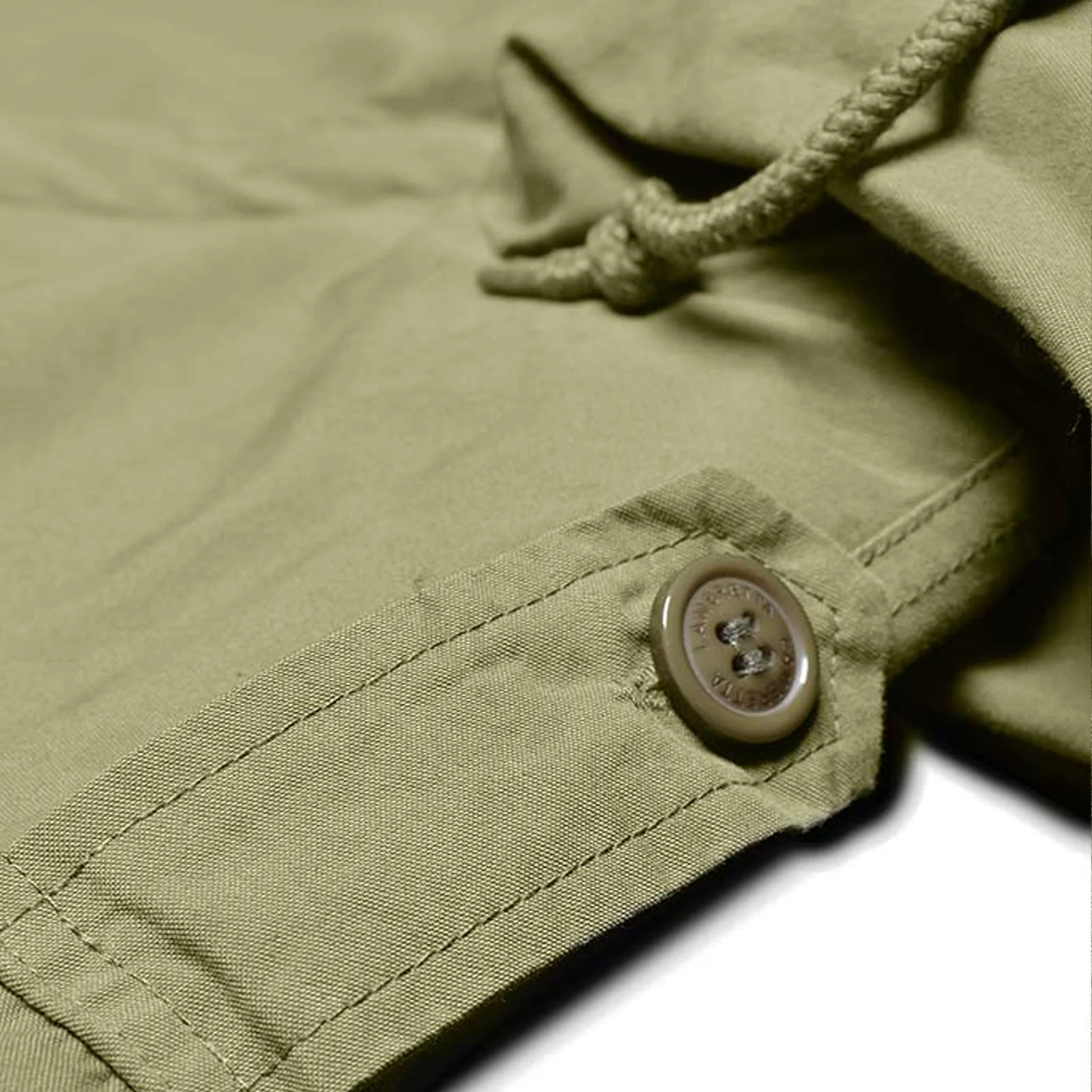Lambretta Mens M-51 Parka Jacket - Khaki - Image 6