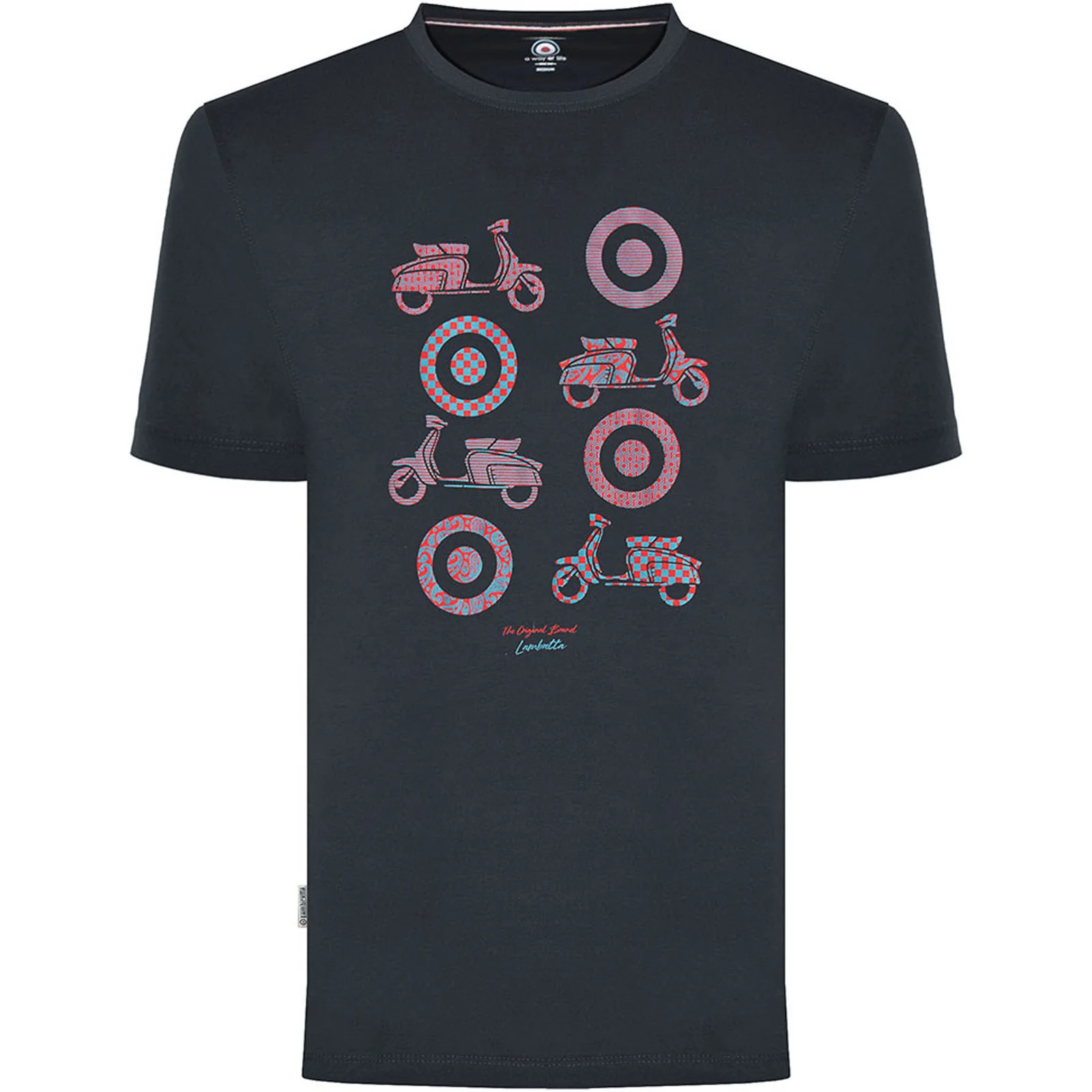 Lambretta Mens Multi Target Scooter T-Shirt - Image 2