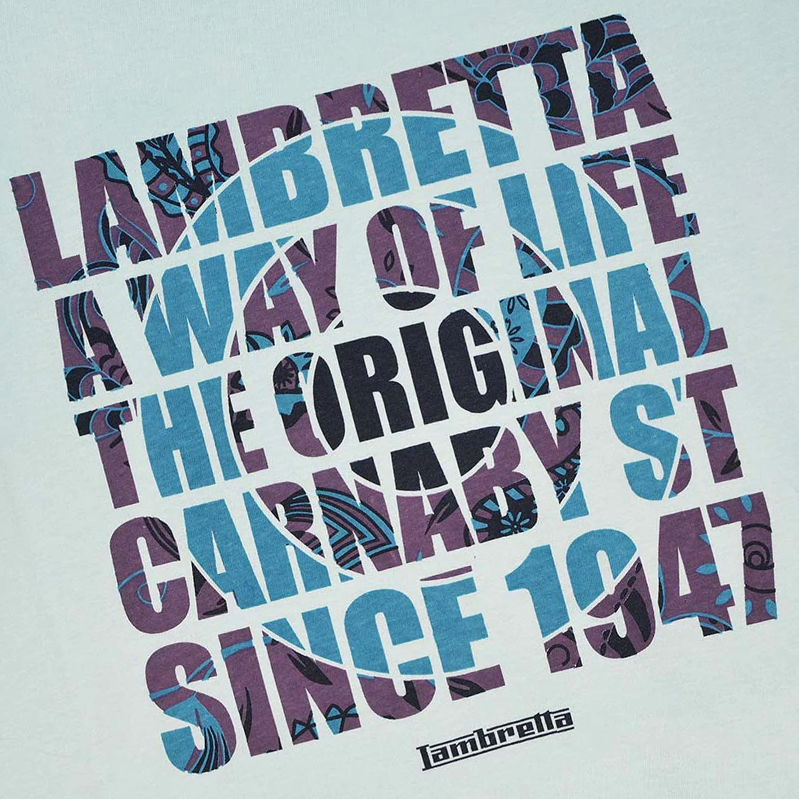 Lambretta Mens Original Carnaby Crew Neck T-Shirt - Image 6