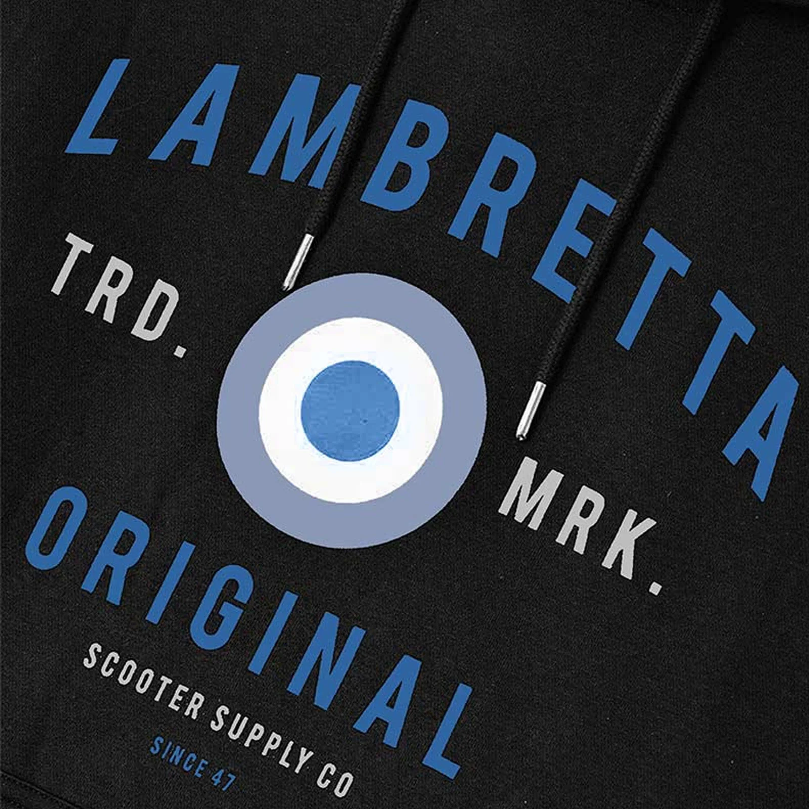 Lambretta Mens Original Target Print Hoodie - Image 5