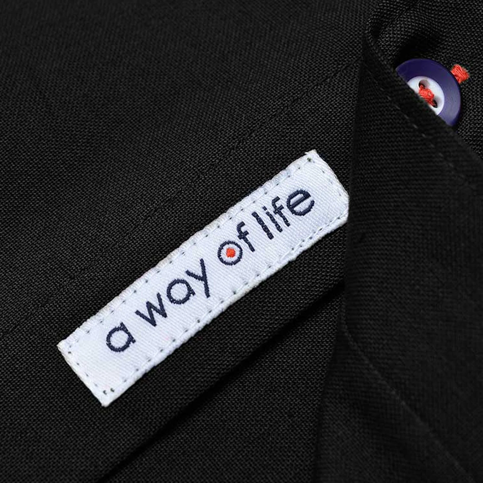 Lambretta Mens Oxford Long Sleeve Button Down Collar Shirt - Black - Image 6