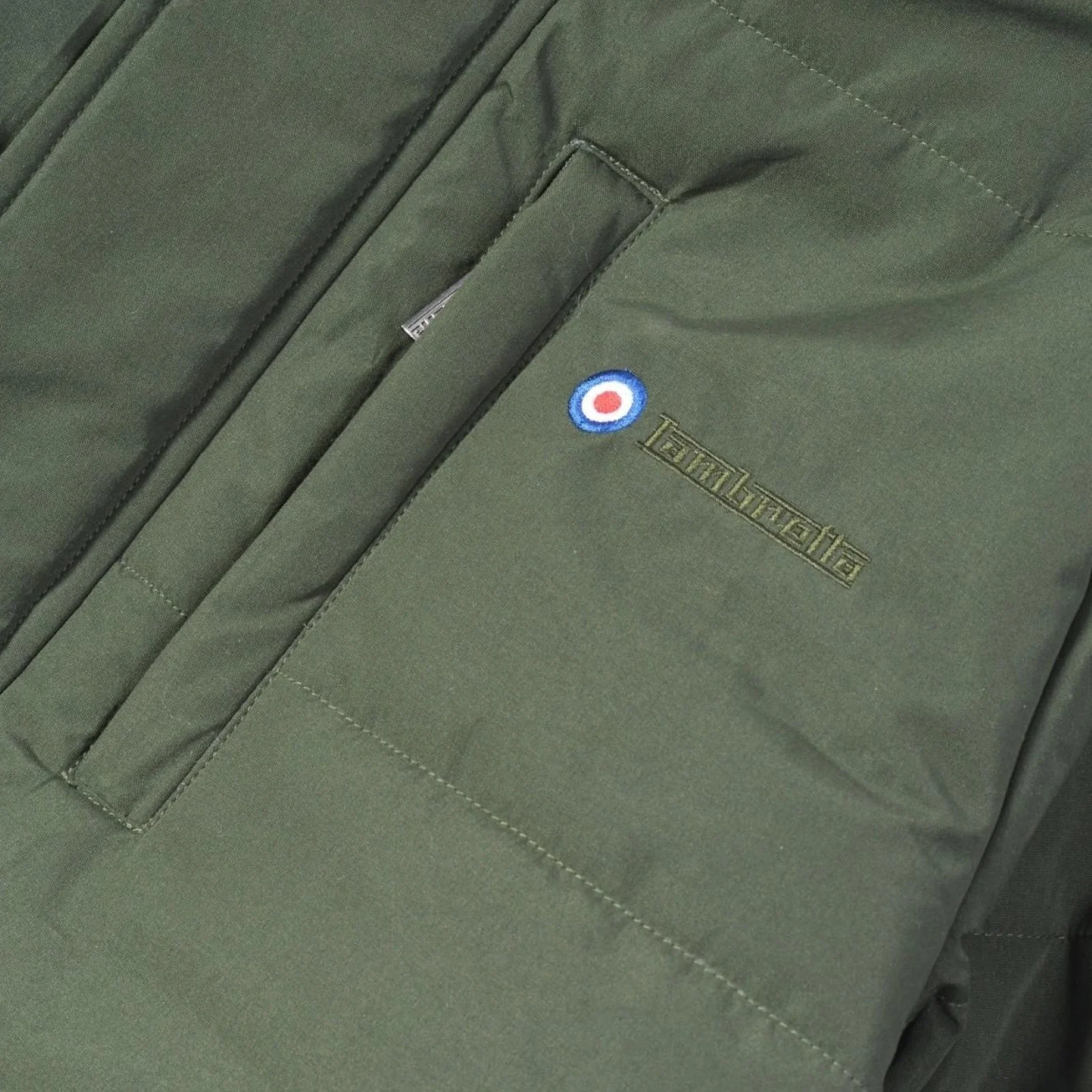 Lambretta Mens Padded Parka Jacket - Image 6