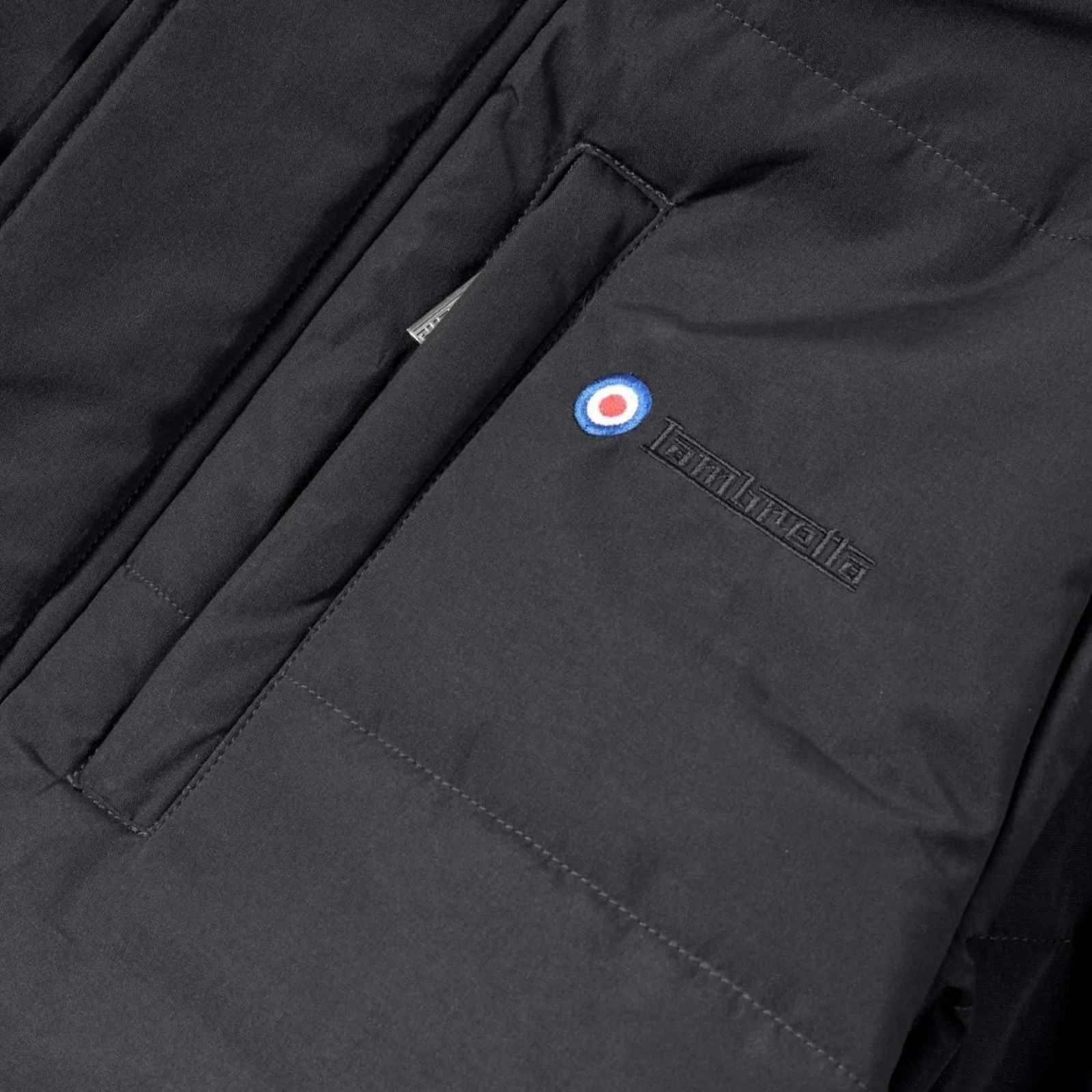 Lambretta Mens Padded Parka Jacket - Image 7