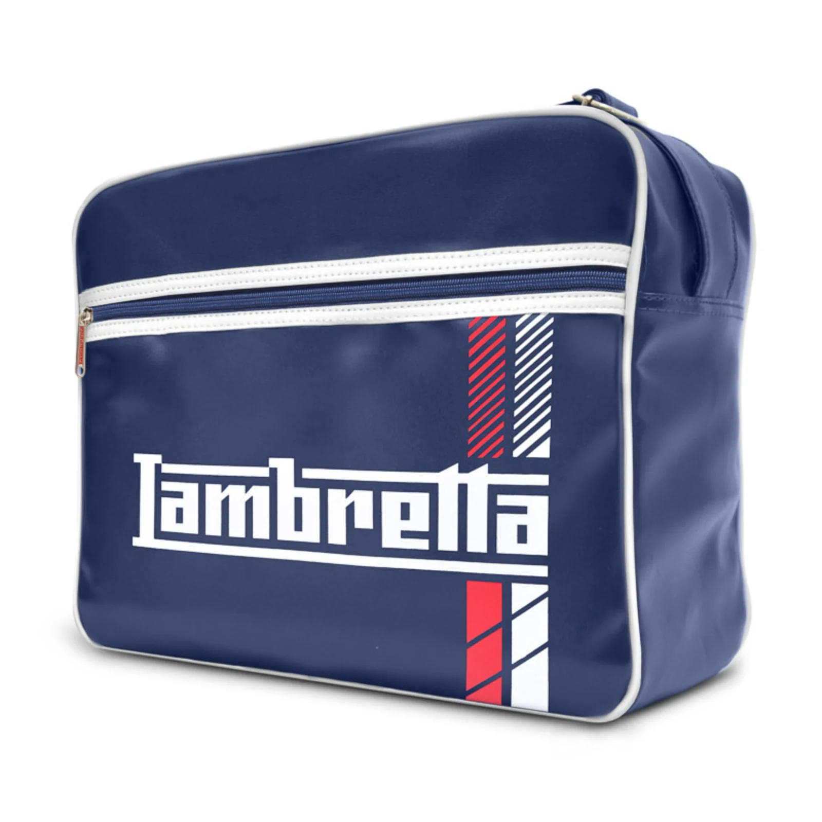 Lambretta Mens Racing Stripe Flight Crossbody Bag - Image 6
