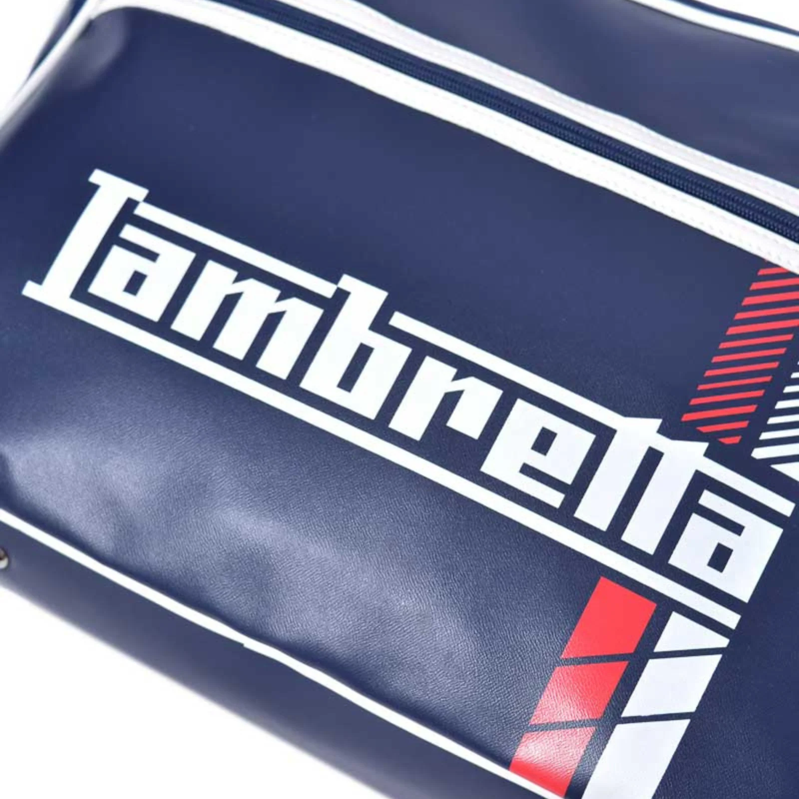 Lambretta Mens Racing Stripe Flight Crossbody Bag - Image 9