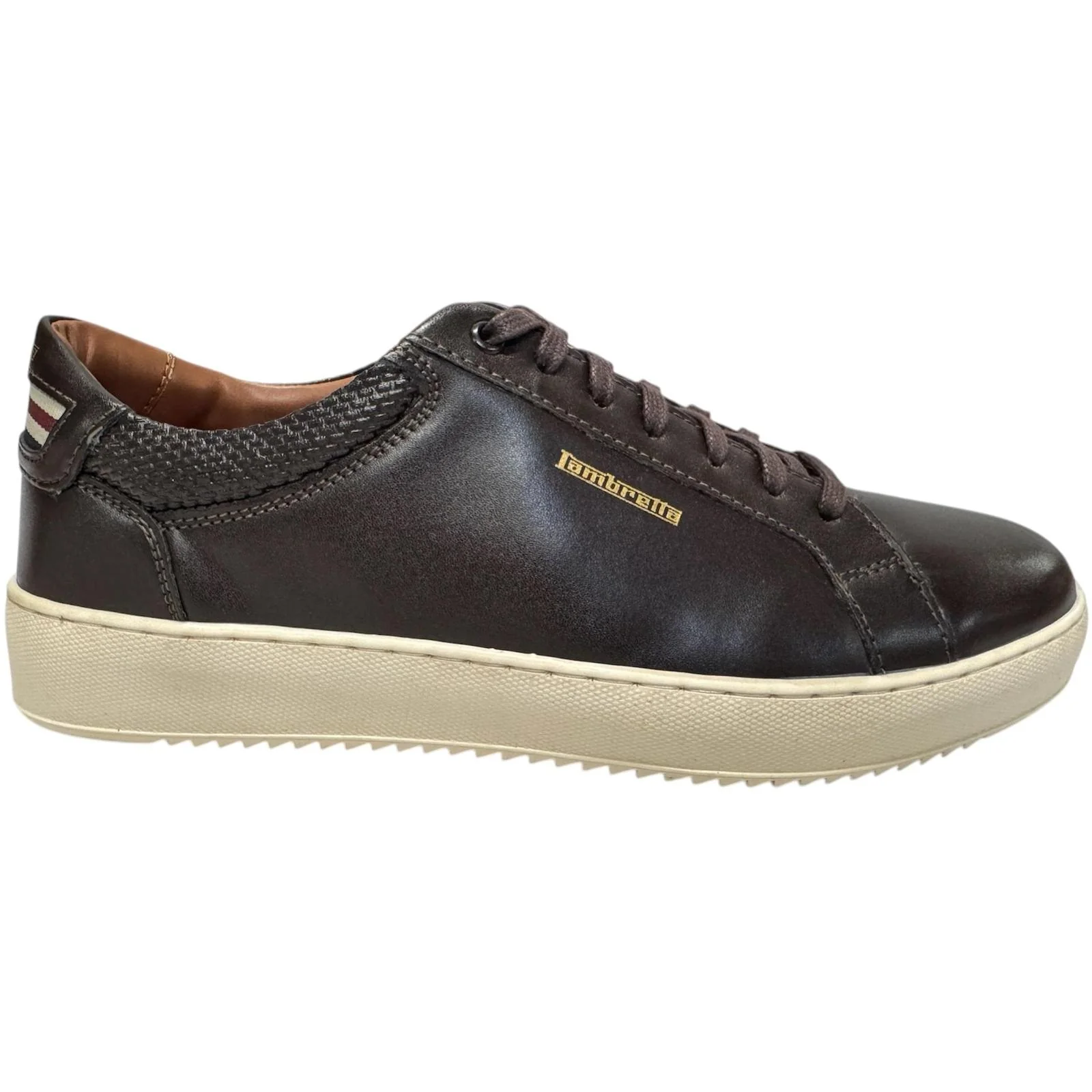 Lambretta Mens Robbie Low Rise Lace Up Trainers - Image 13
