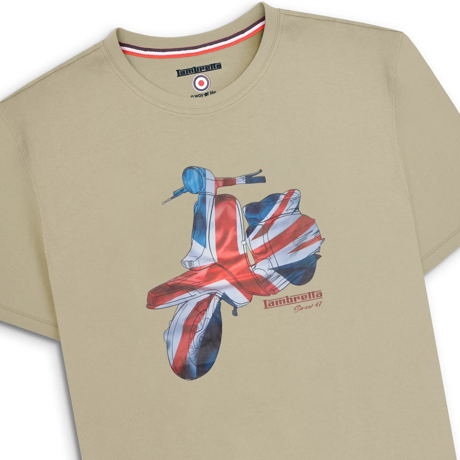 Lambretta Mens Scooter Tee Short Sleeve T-Shirt - Image 7