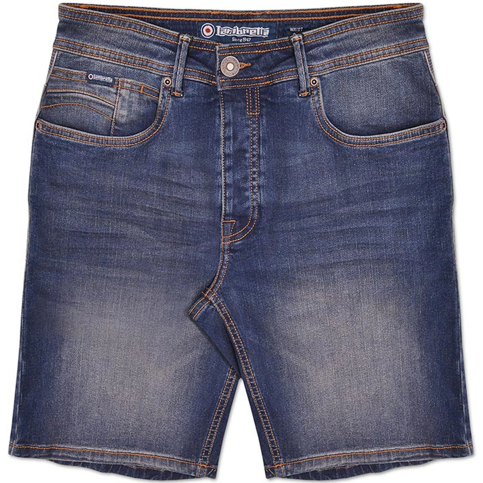 Lambretta Mens Stafford Denim Jean Shorts - Image 3