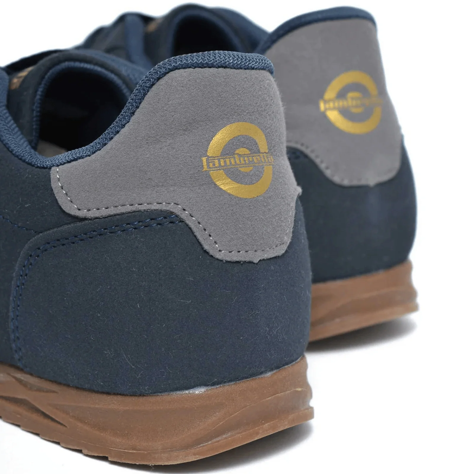 Lambretta Mens Tackle Retro Trainers Shoes - Image 58