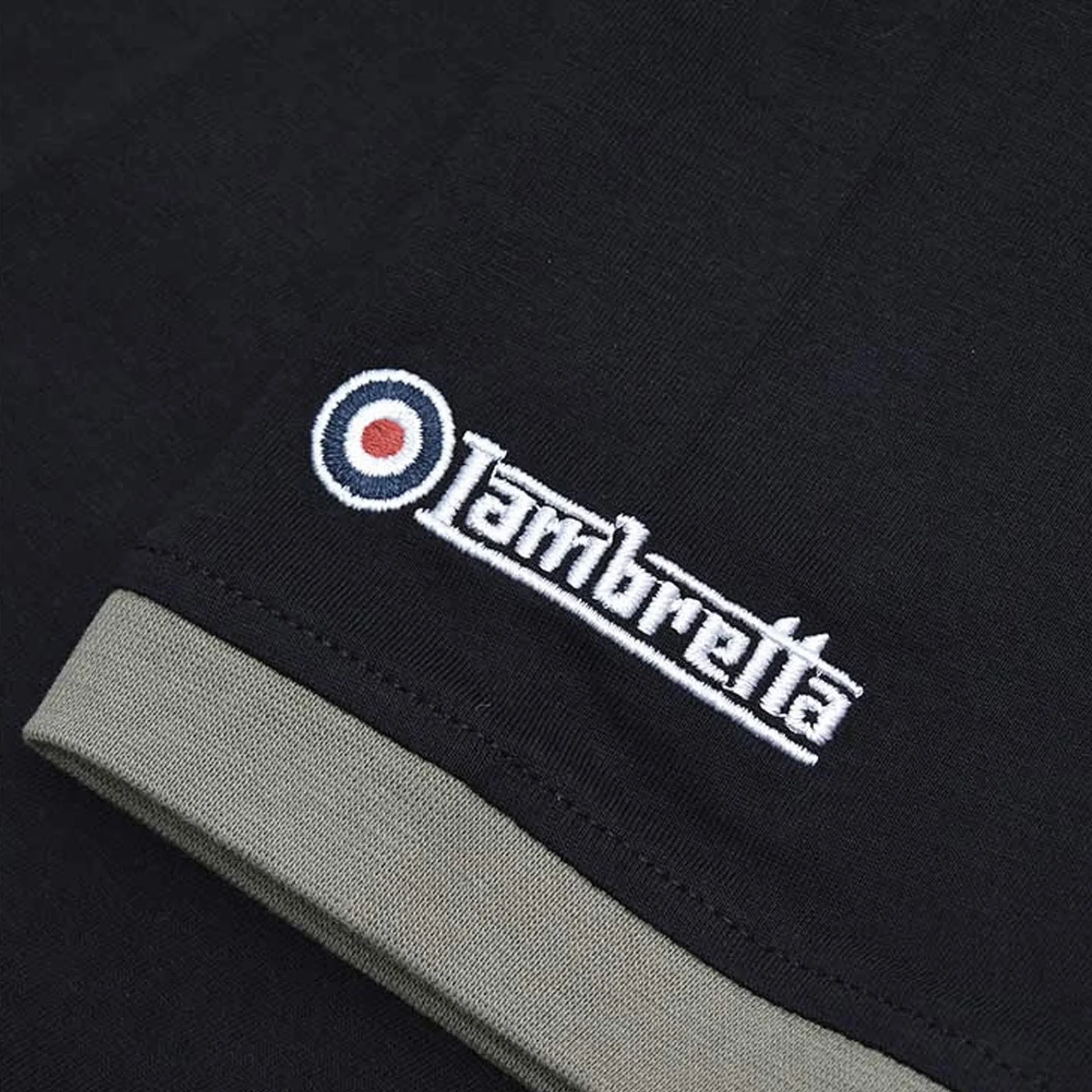 Lambretta Mens Target Ringer Short Sleeve T-Shirt - Image 8