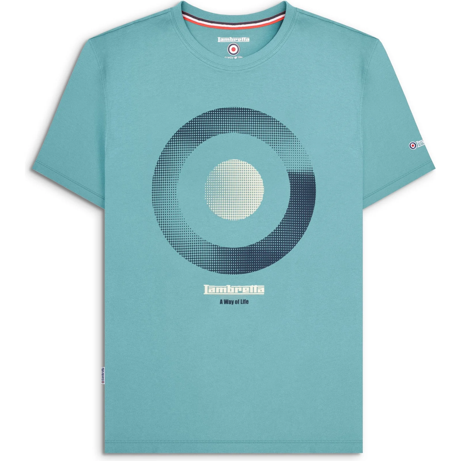 Lambretta Mens Target Shade Short Sleeve T-Shirt