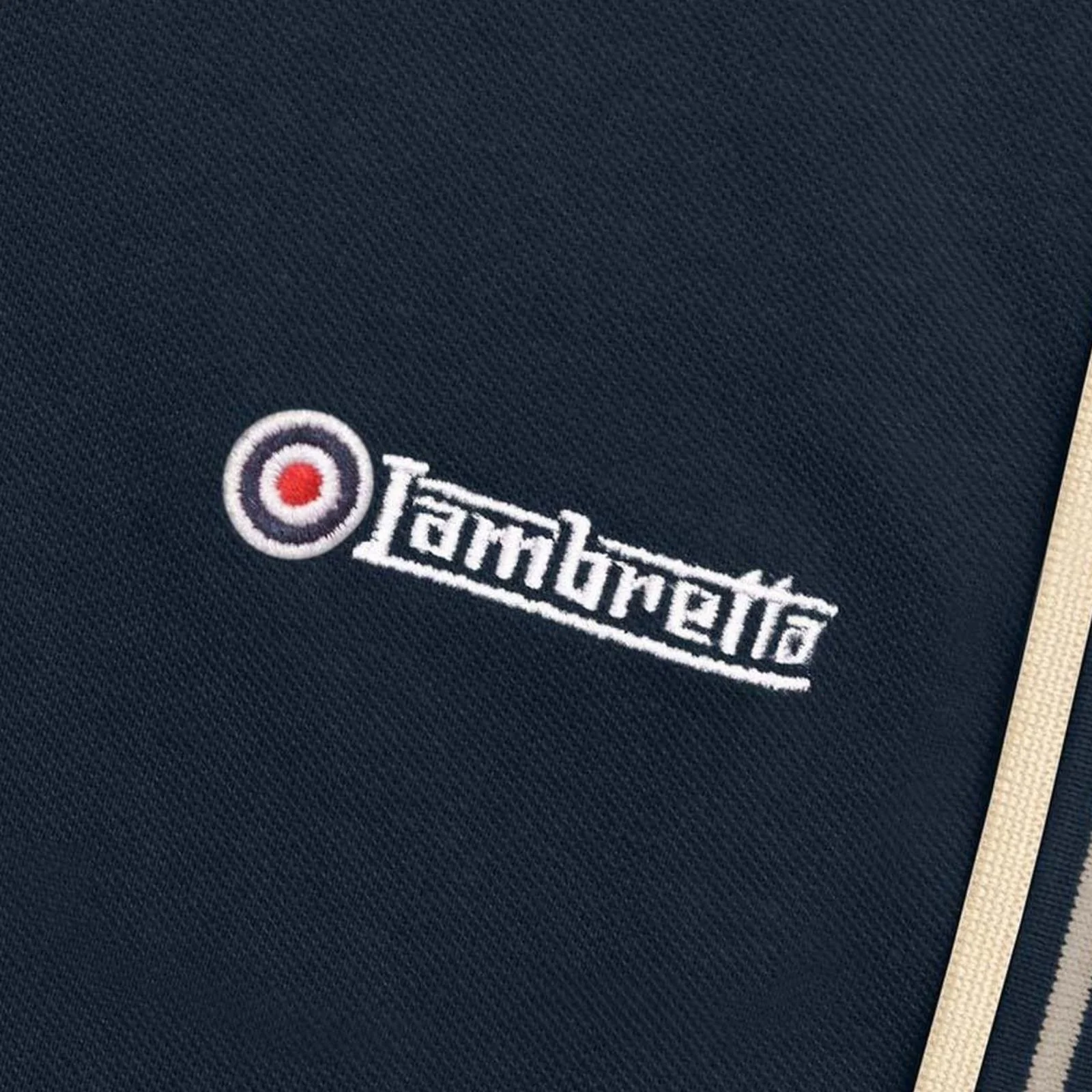 Lambretta Mens Twin Tipped Big & Tall Polo Shirt - Image 4