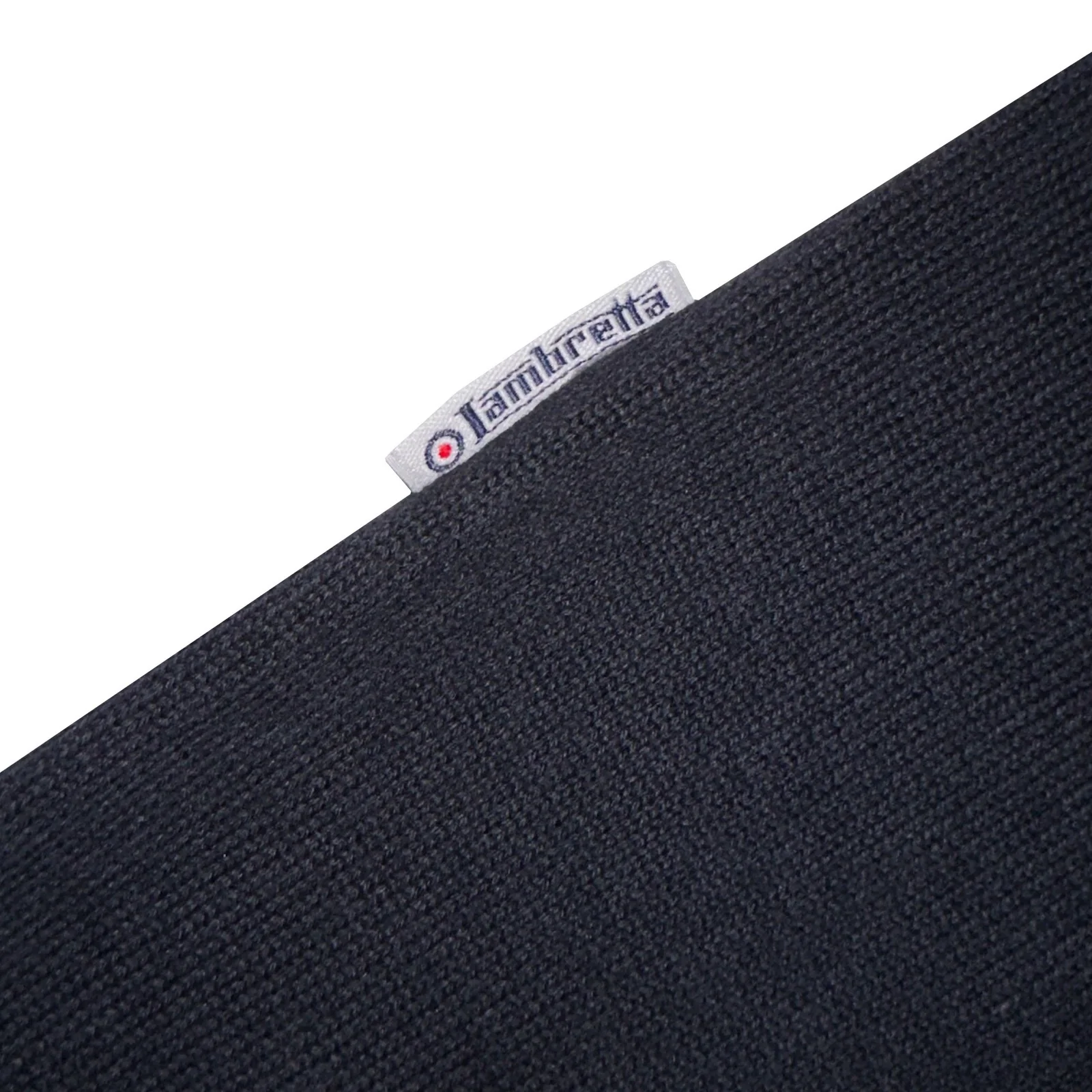 Lambretta Mens Vertical Stripe Knitted Short Sleeve Polo Shirt - Image 5