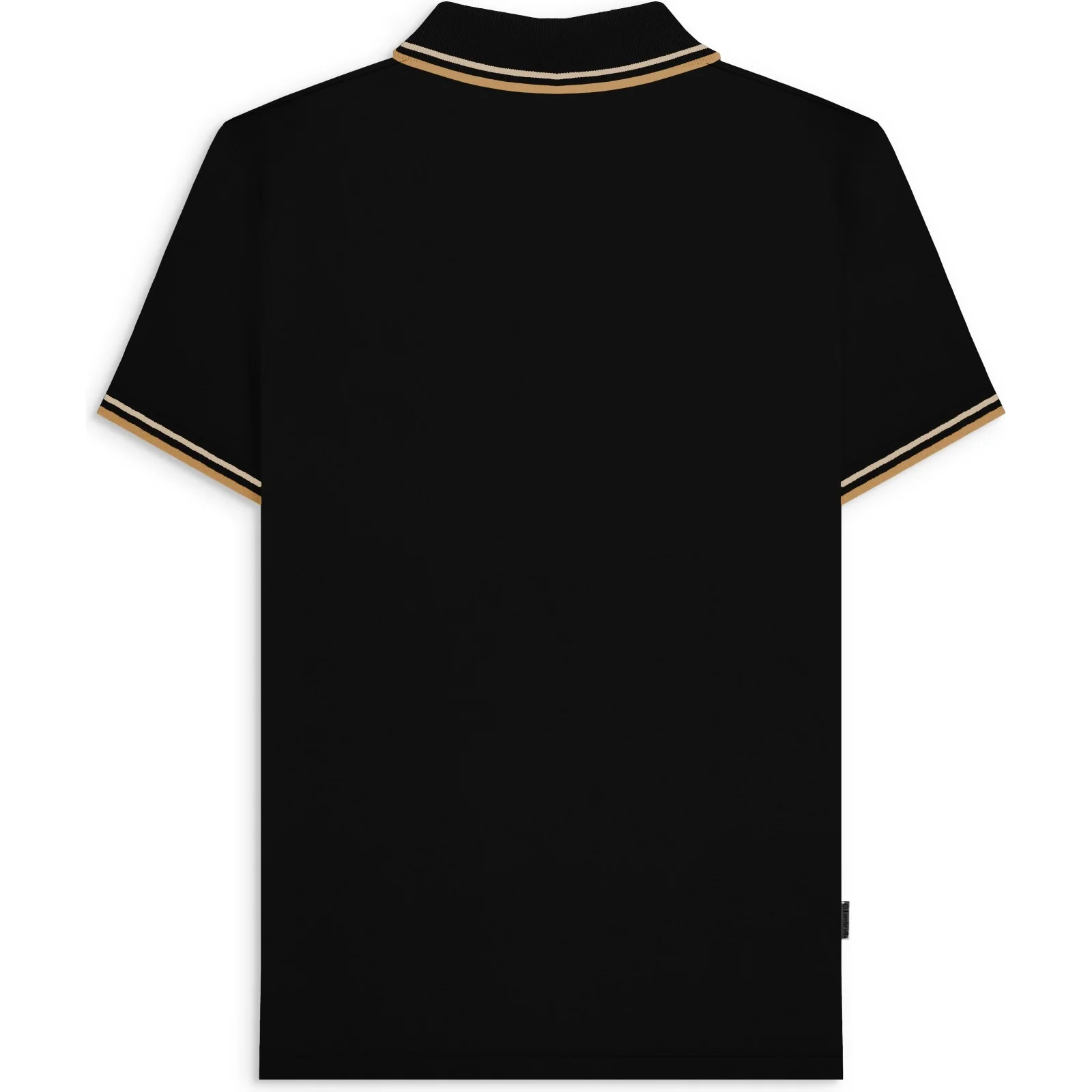 Lambretta Mens Vertical Stripe Short Sleeve Polo Shirt - Image 9