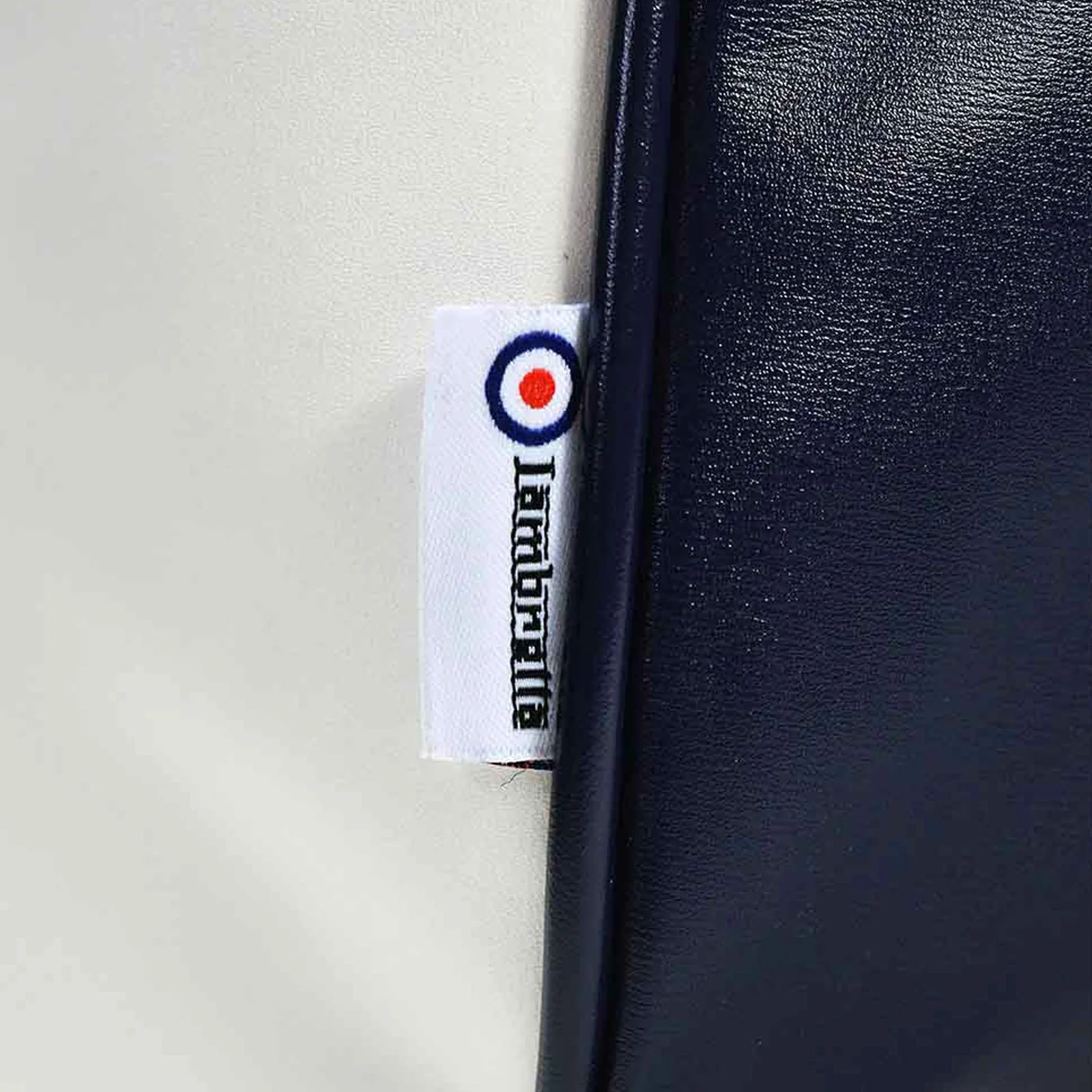 Lambretta Retro Flight Faux Leather Satchel Bag - Image 14