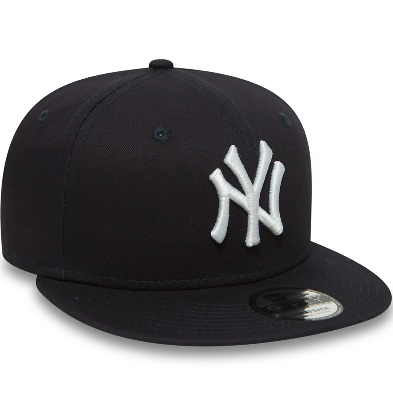 New Era 9FIFTY New York NY Yankees MLB Snapback Baseball Cap - Navy - Image 3