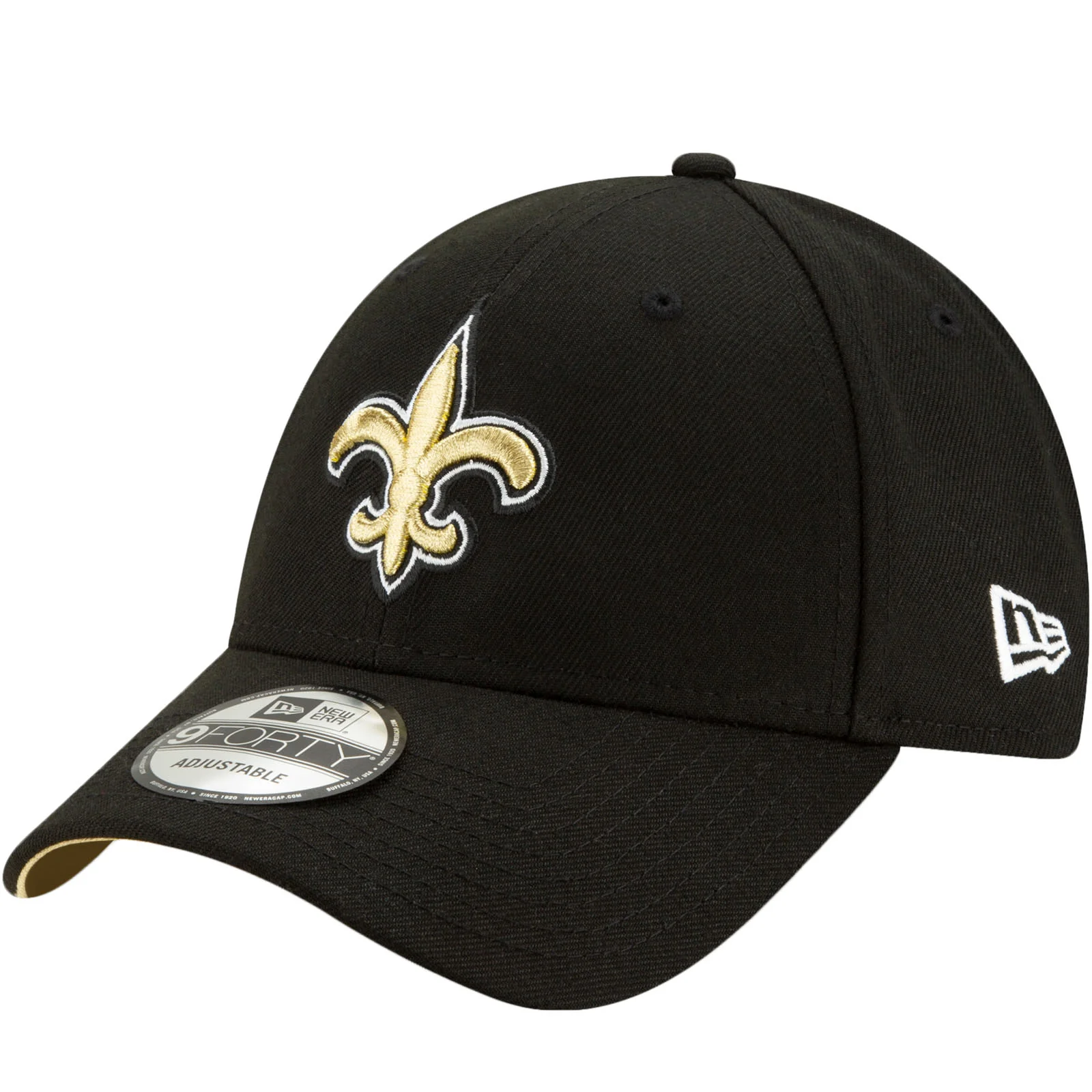 New Era 9FORTY New Orleans Saints NFL Baseball Cap Black