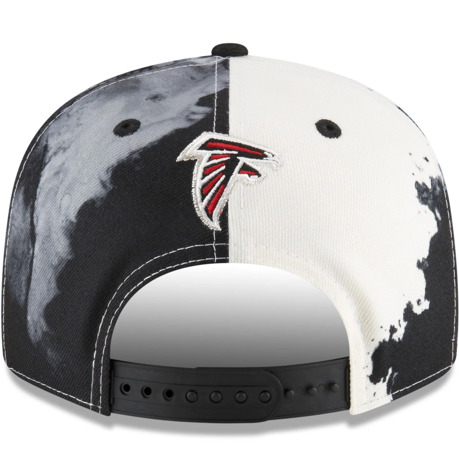 New Era Atlanta Falcons NFL 2022 Sideline Ink 9FIFTY Baseball Cap - Black - Image 2