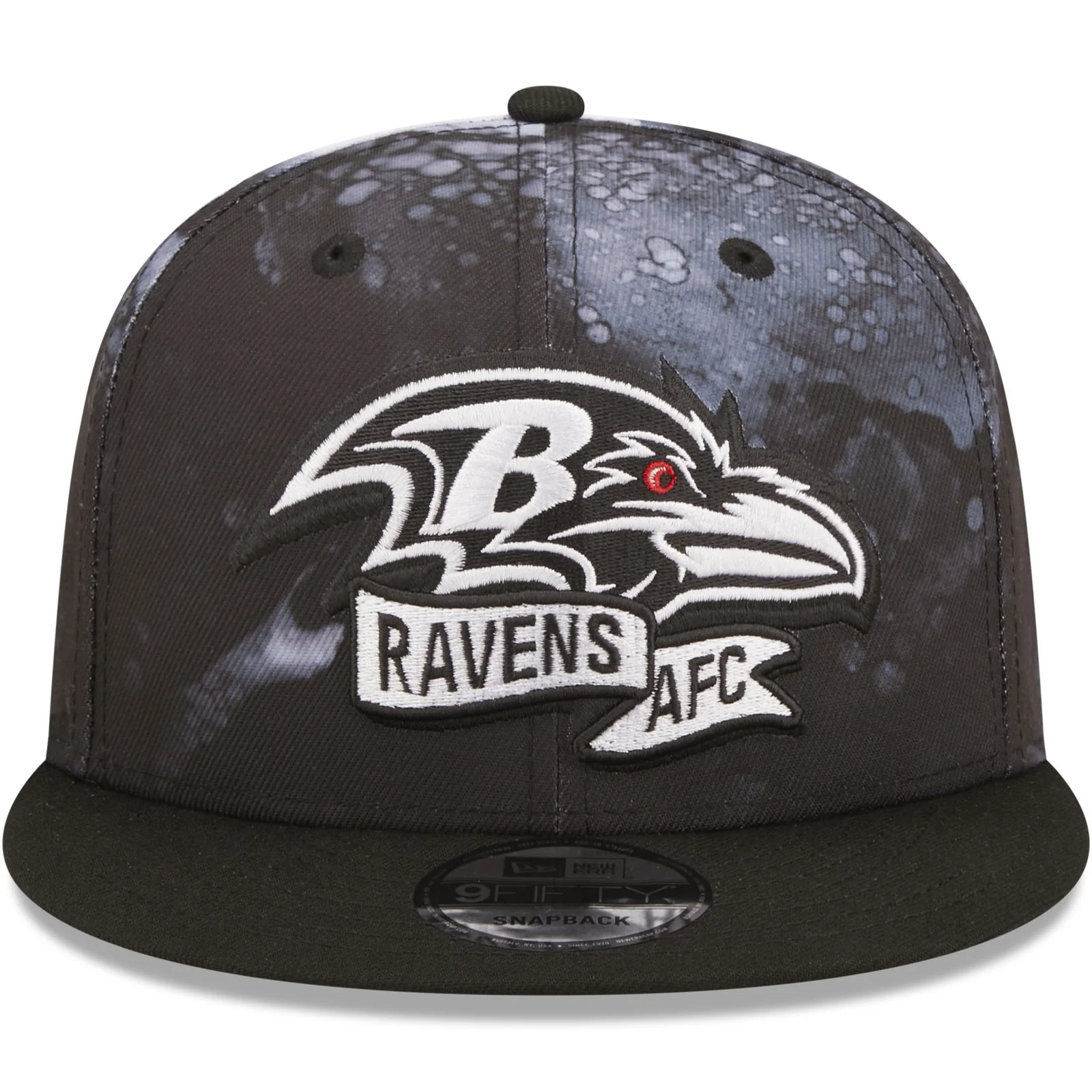 New Era Baltimore Ravens NFL 2022 Sideline 9FIFTY Baseball Cap - Black - Image 4
